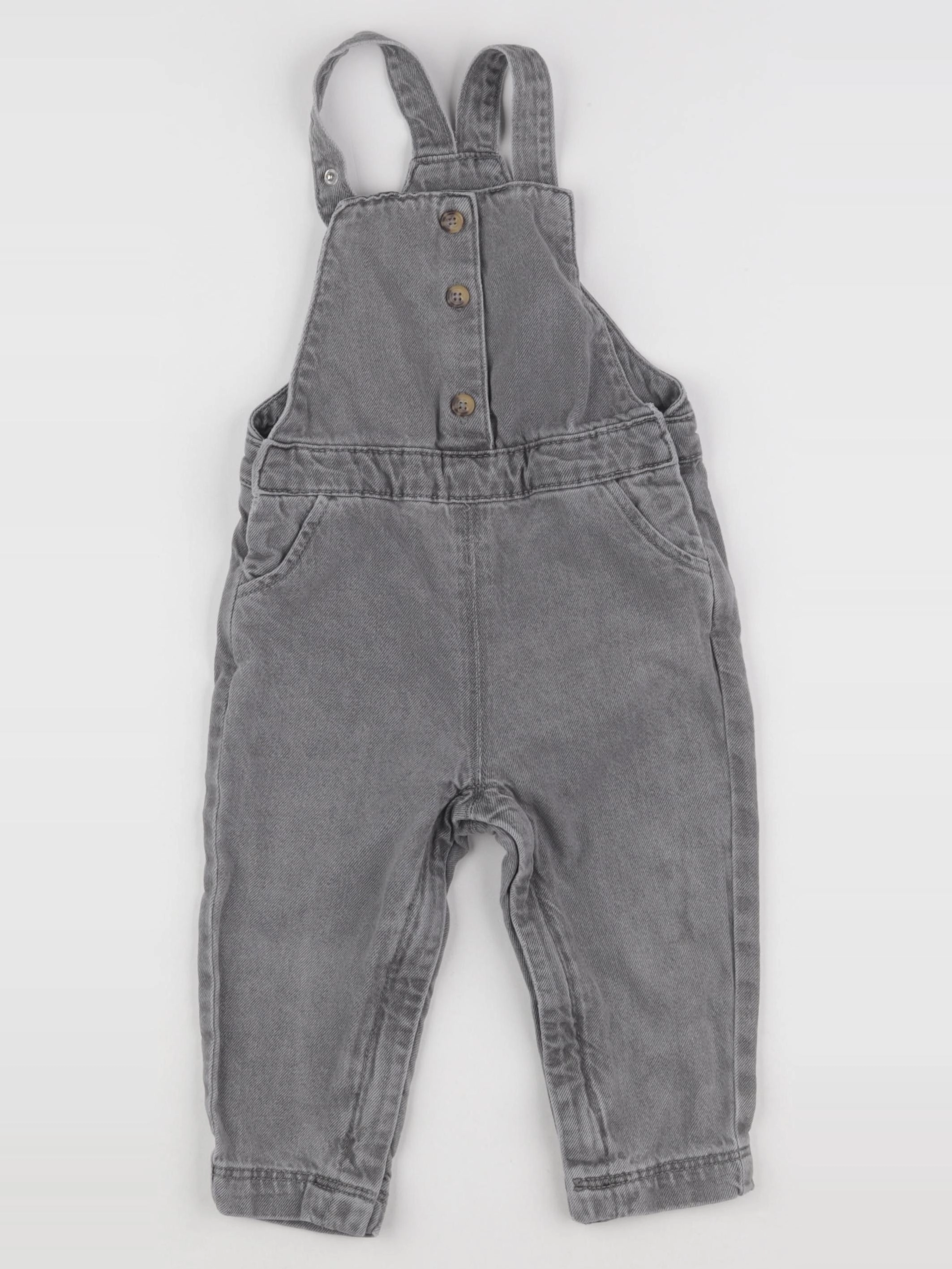 Tape à l'oeil - salopette gris - 24 mois