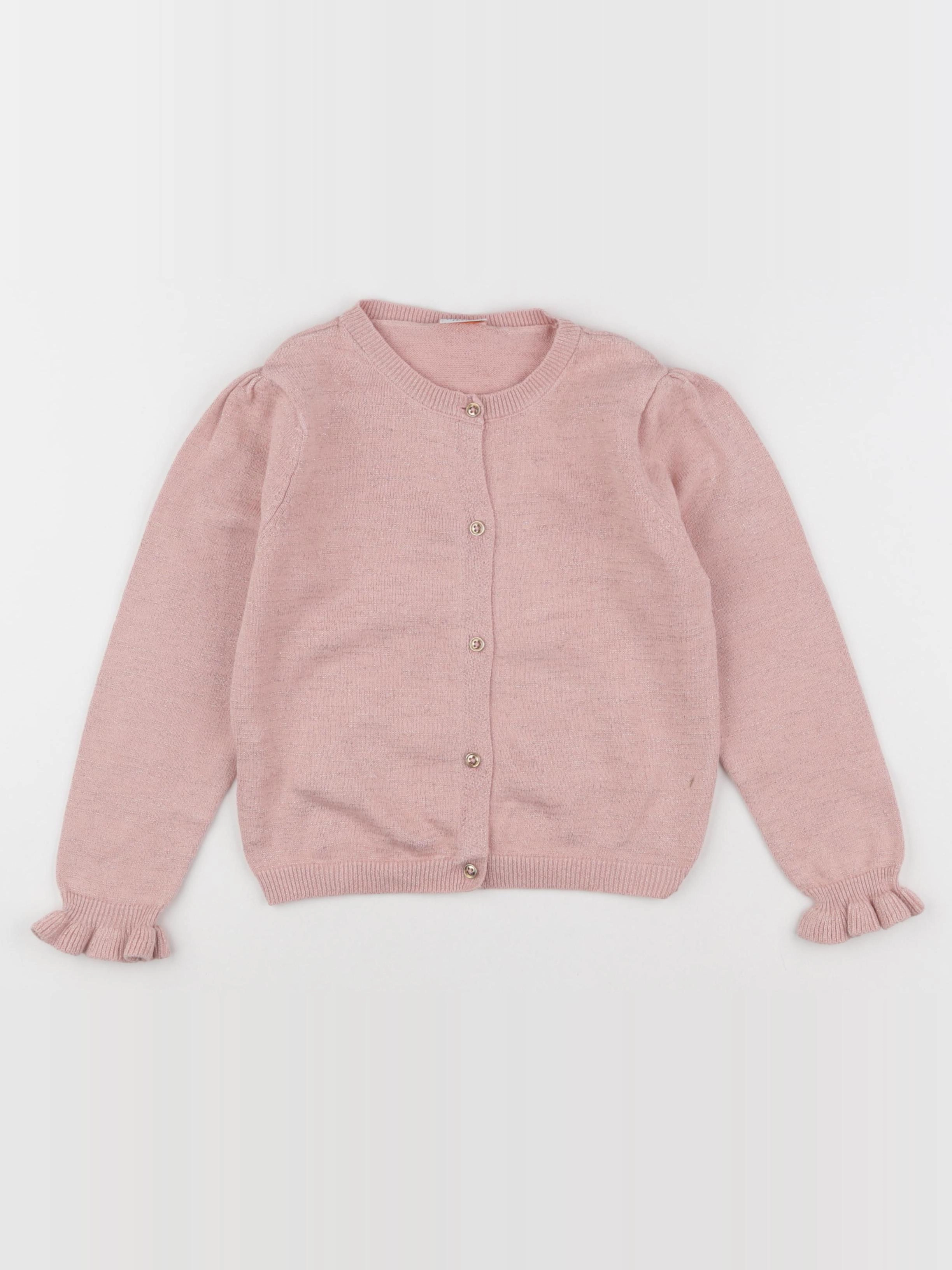 Tape à l'oeil - gilet rose - 6 ans