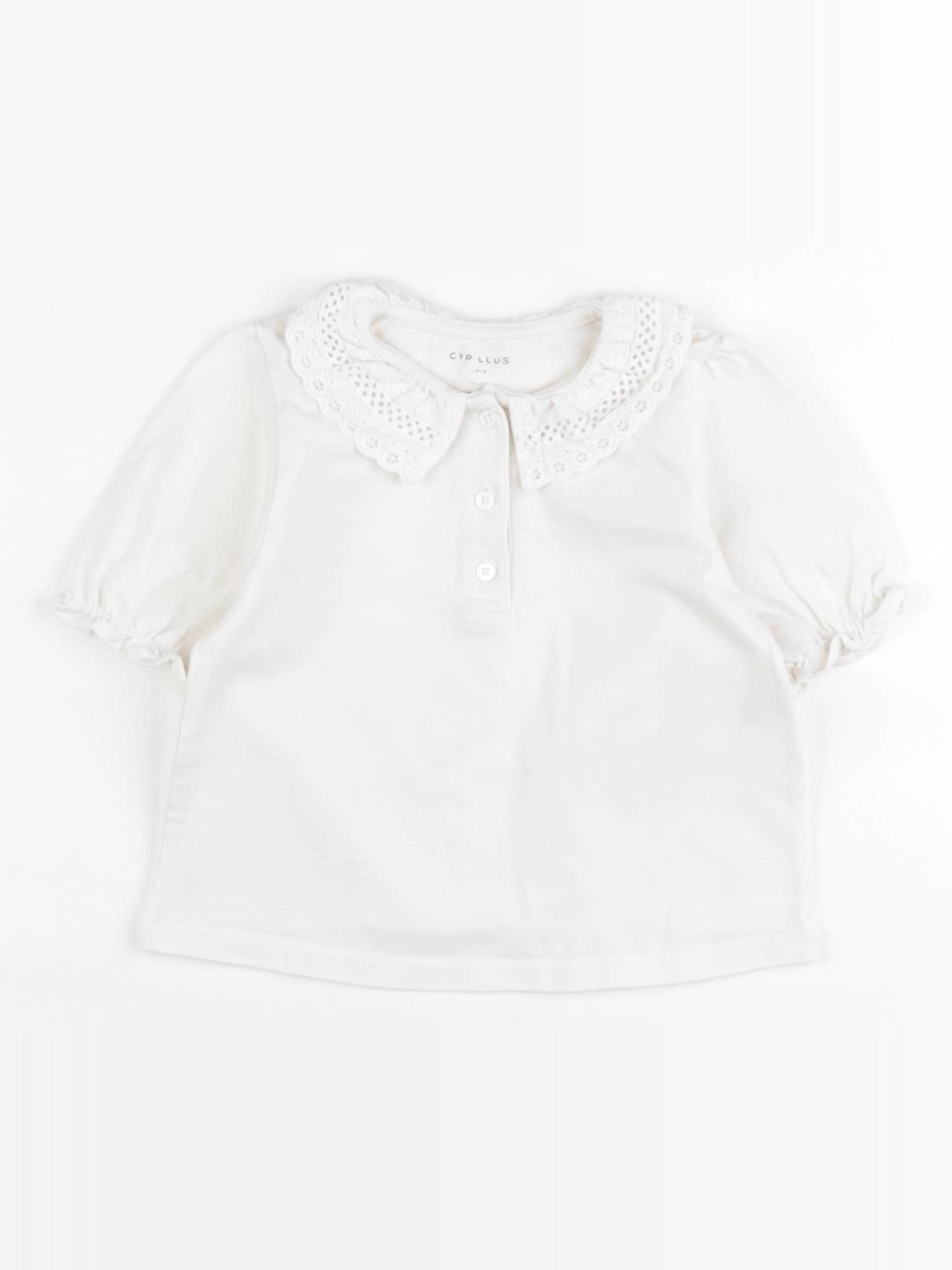 Cyrillus - tee-shirt blanc - 24 mois