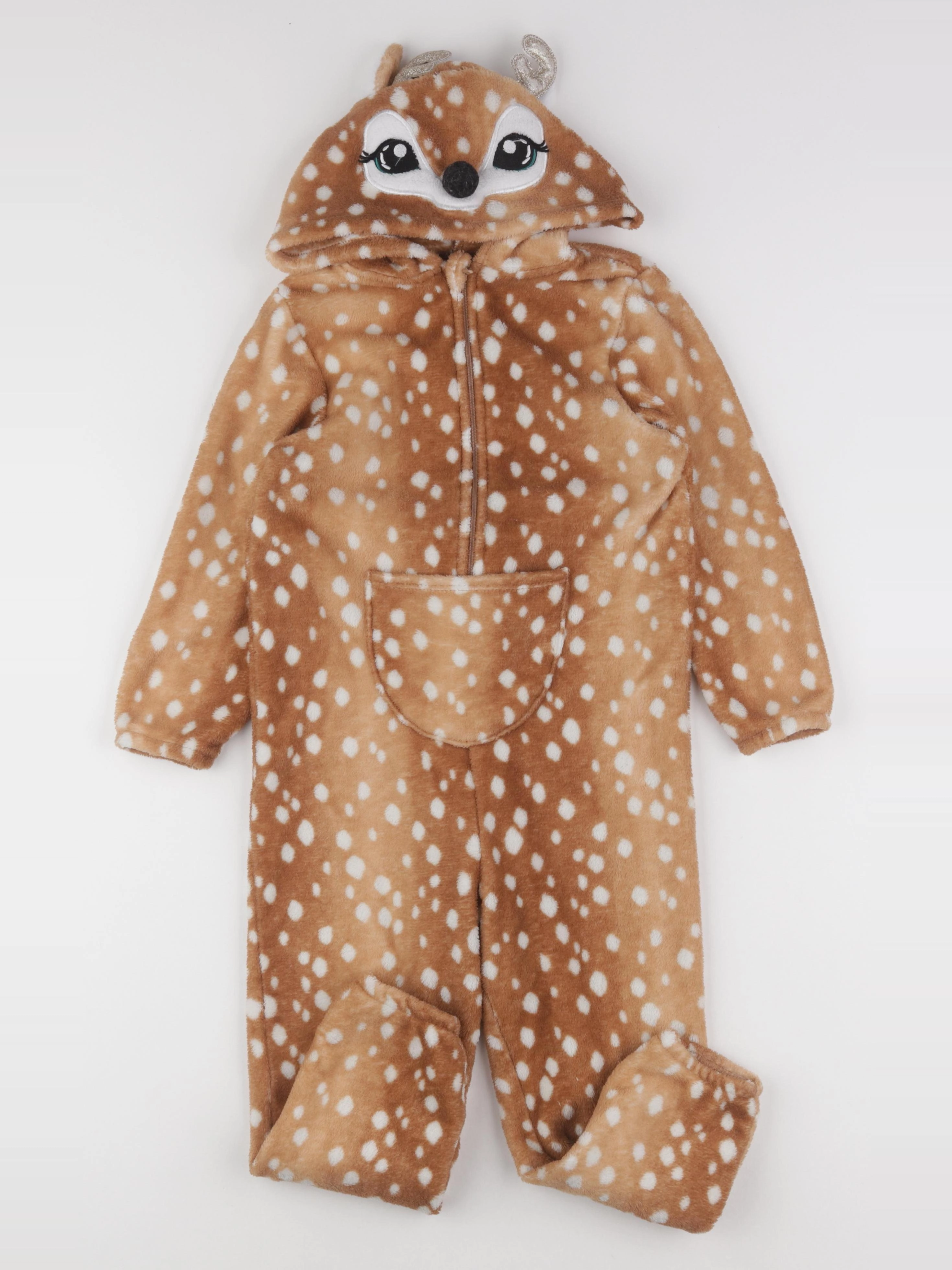 H&M - sur-pyjama marron - 4/6 ans