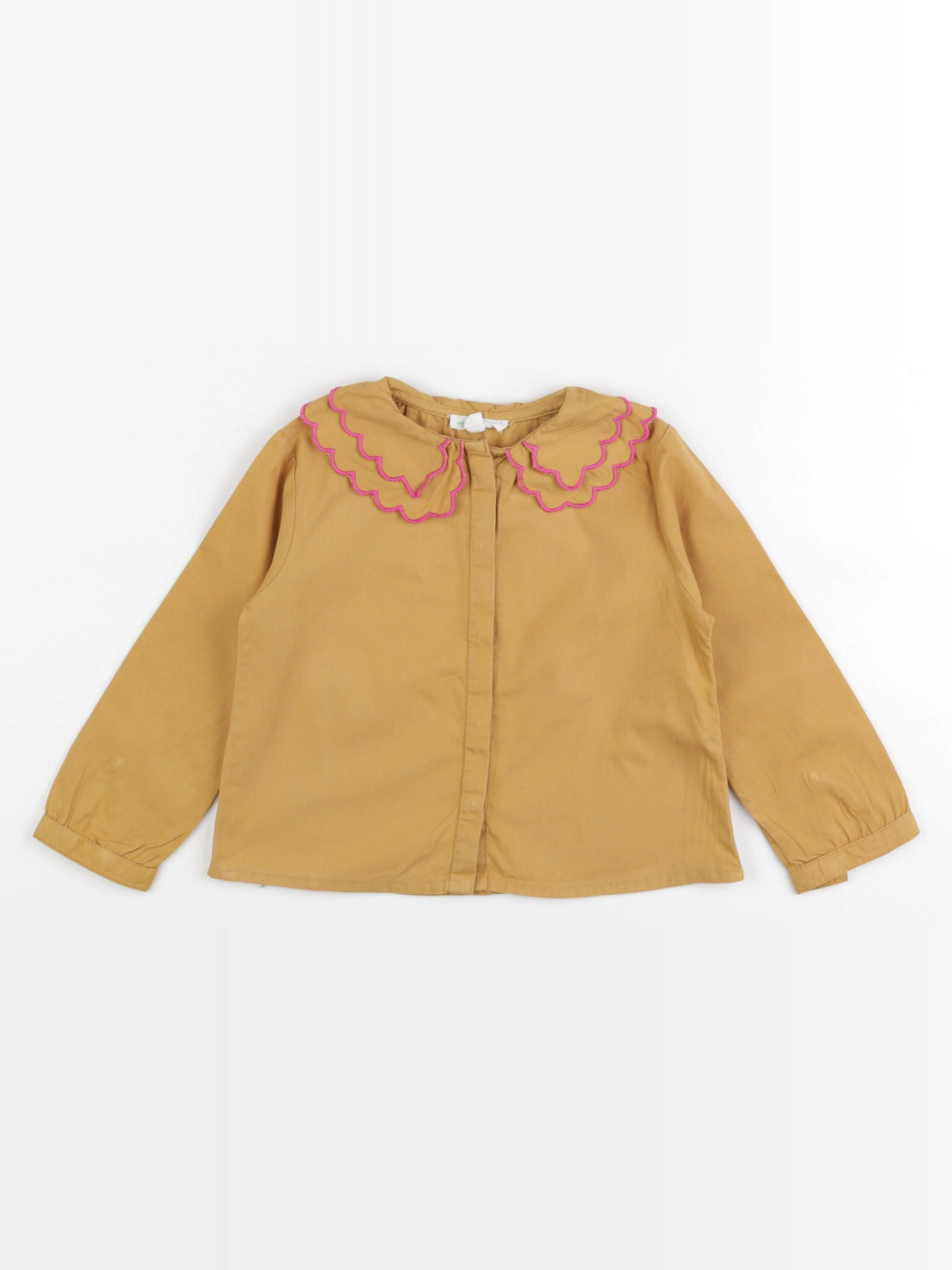 Vertbaudet - blouse jaune - 2 ans