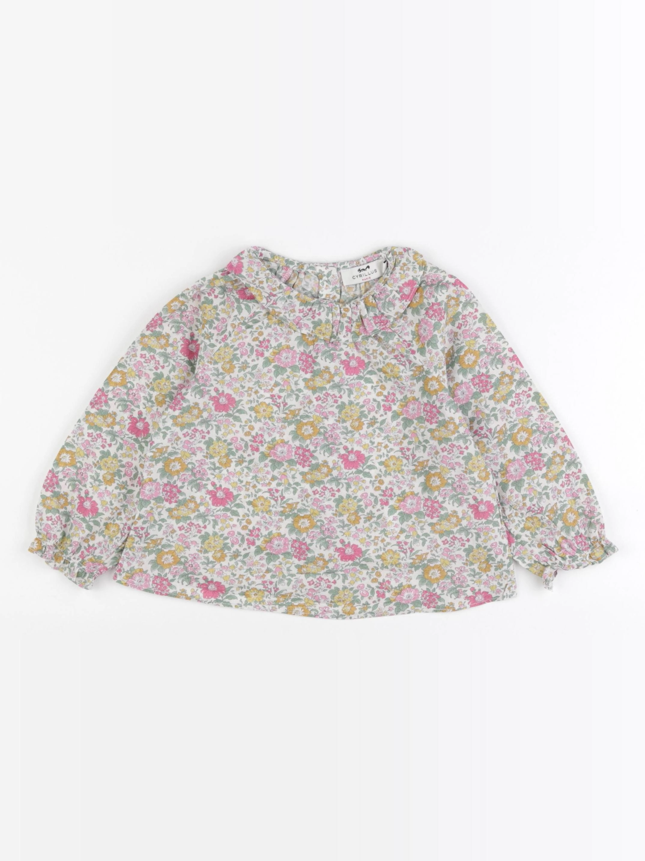 Cyrillus - blouse multicolore - 24 mois