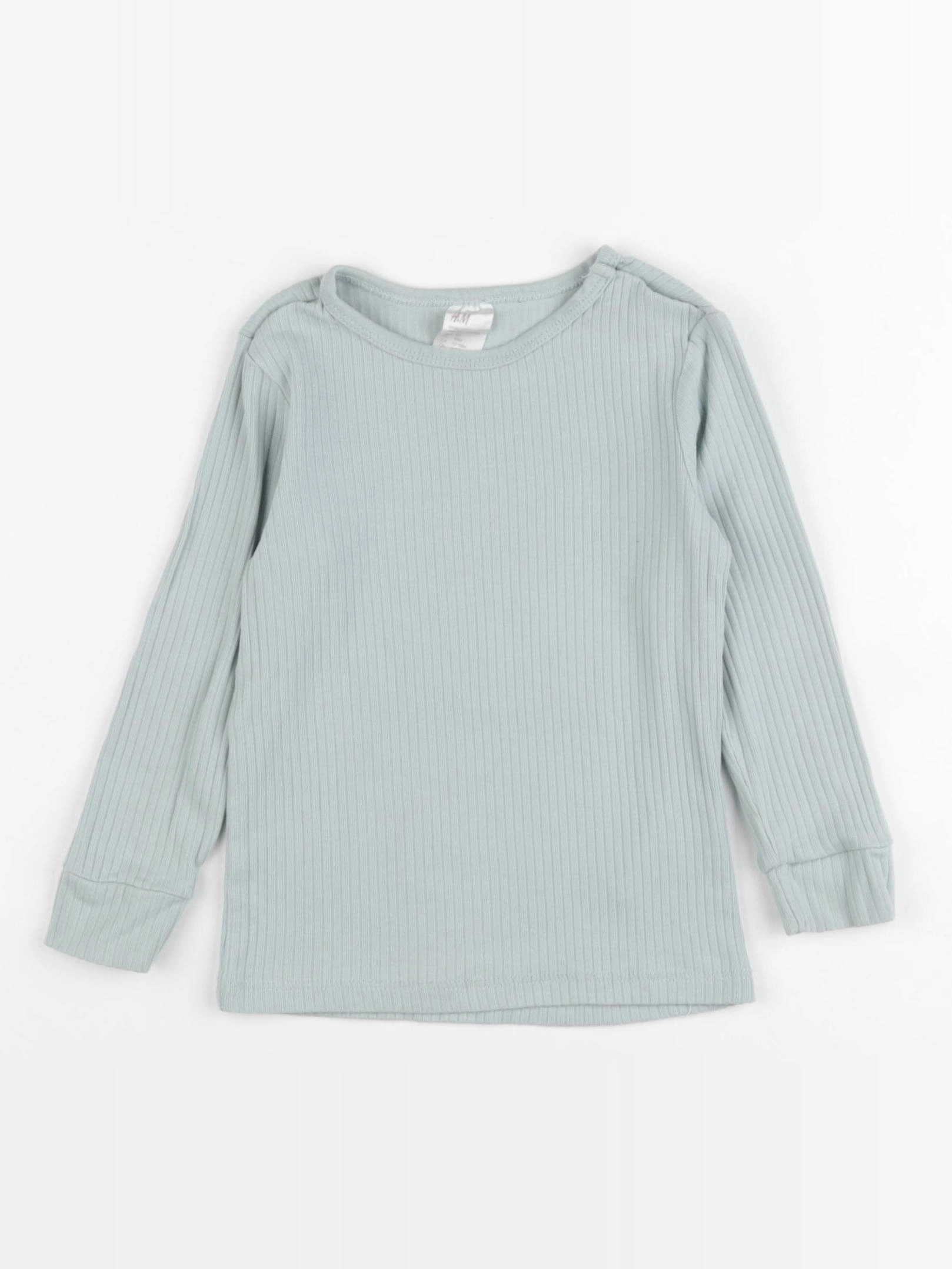 H&M - tee-shirt bleu - 18 mois
