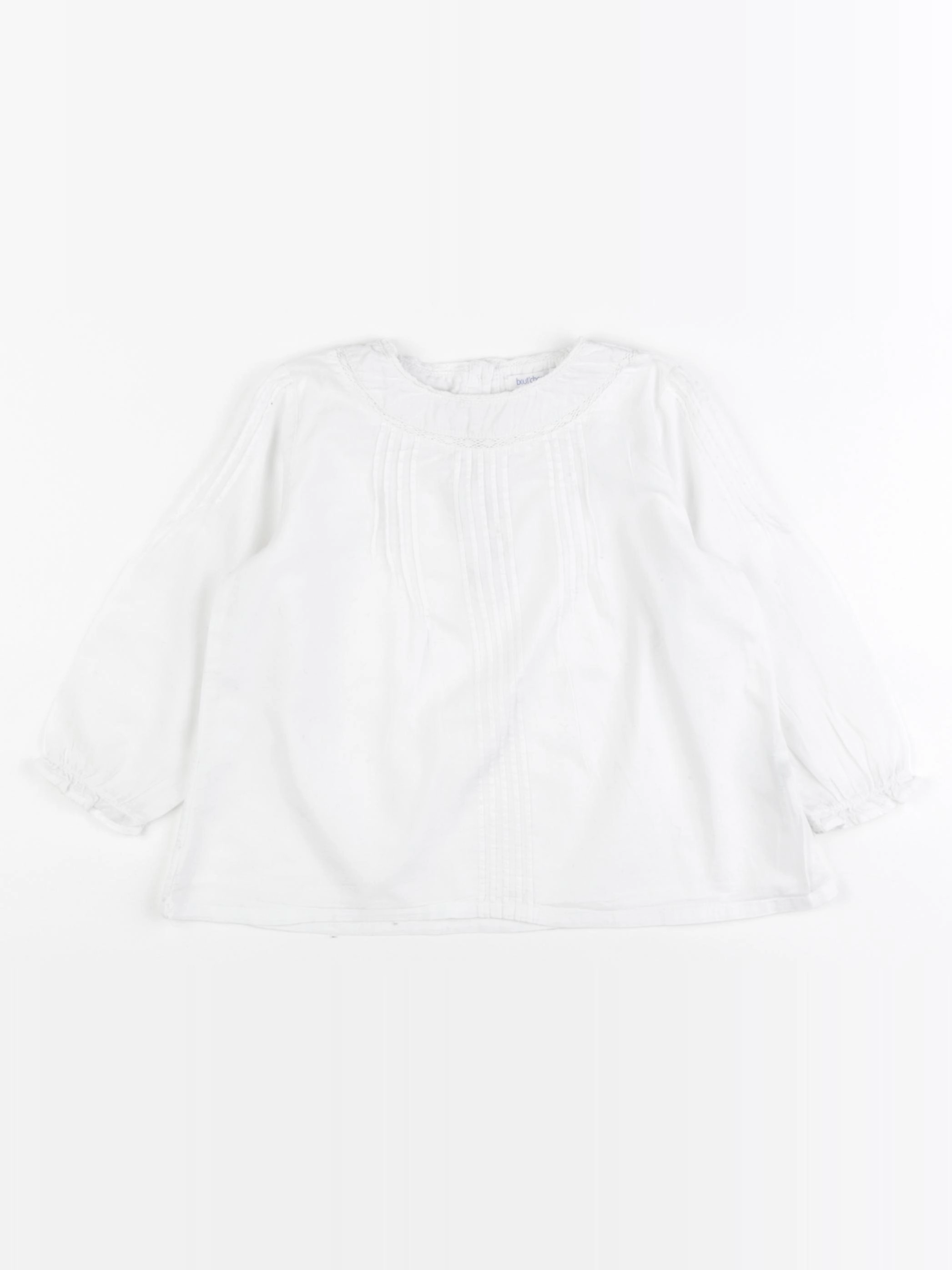 Boutchou - blouse blanc - 24 mois