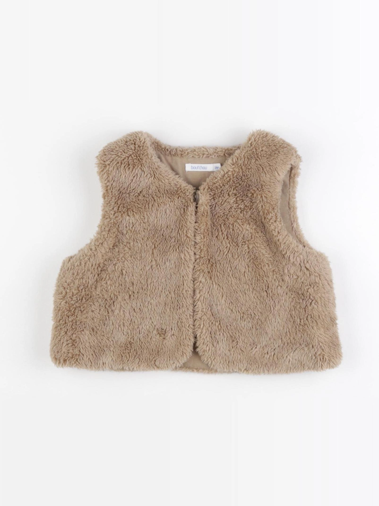 Boutchou - gilet marron - 24 mois