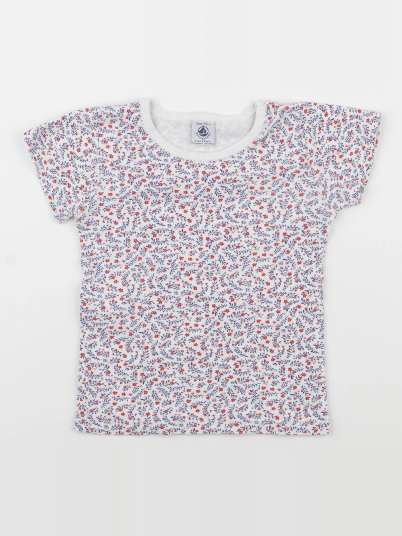 Petit Bateau - maillot de corps multicolore - 3 ans