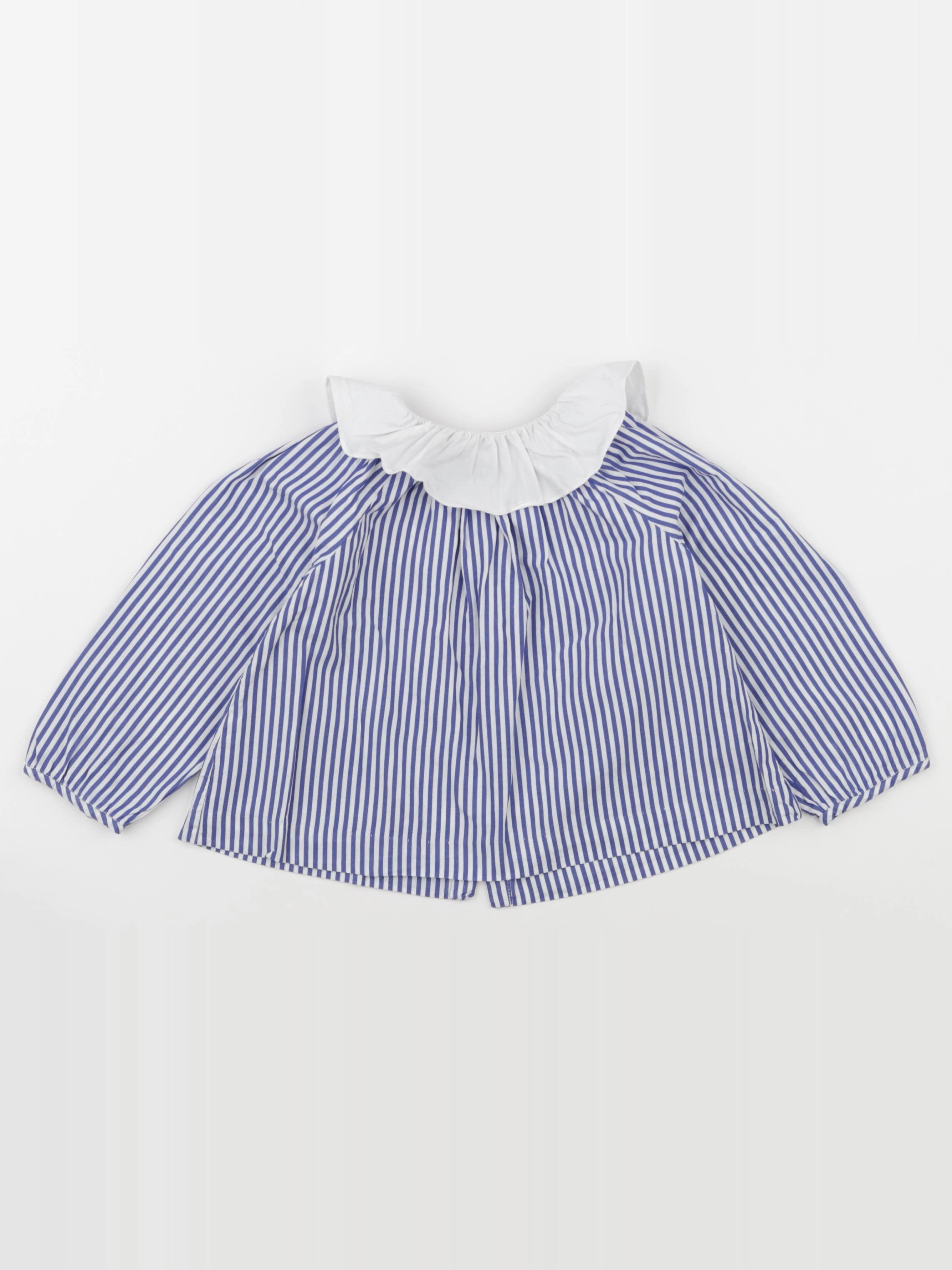 Jacadi - blouse bleu - 36 mois