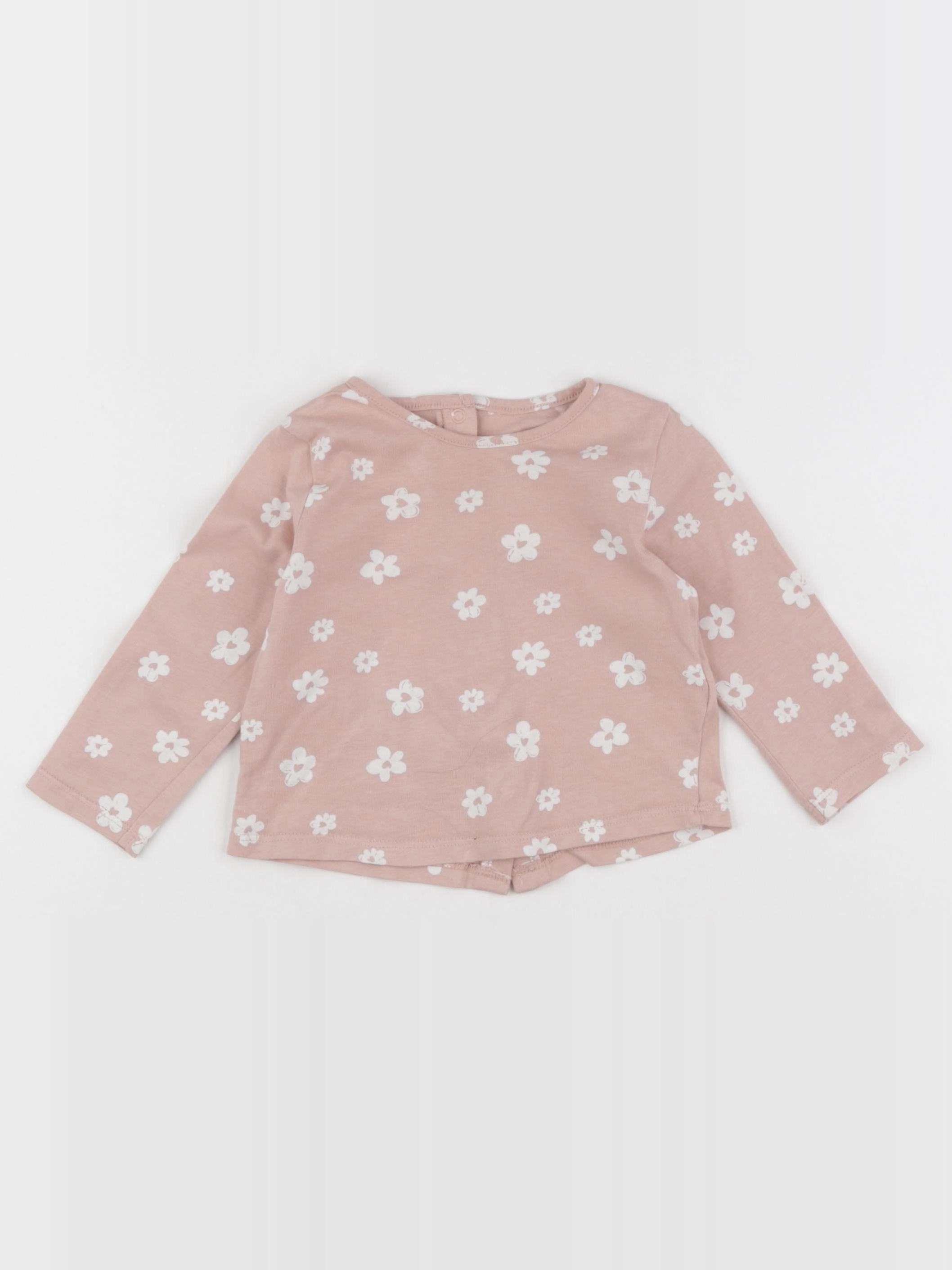 Vertbaudet - tee-shirt rose - 9 mois