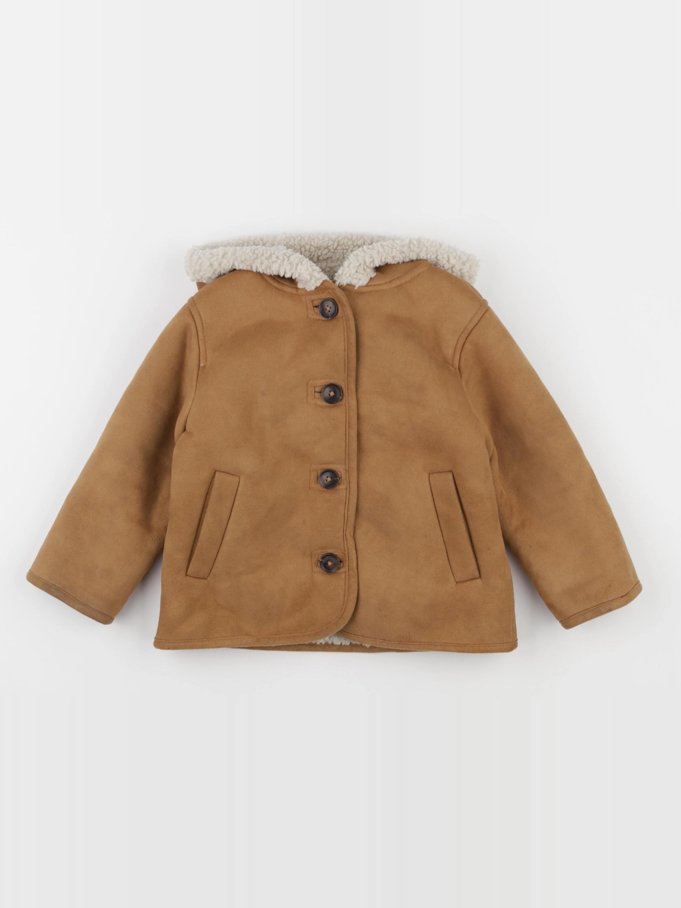Zara - manteau marron - 3 ans