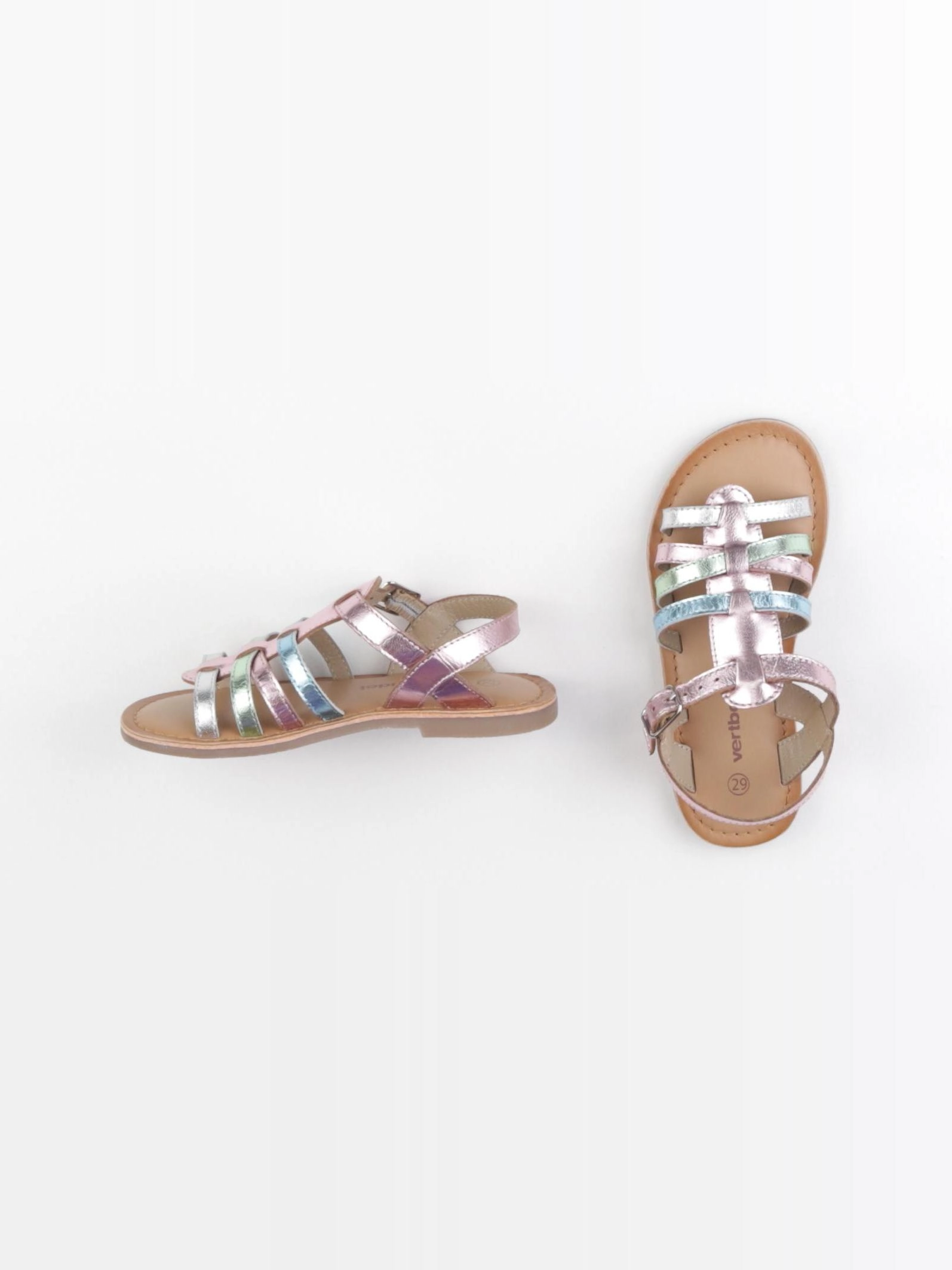 Vertbaudet - sandales multicolore - pointure 29
