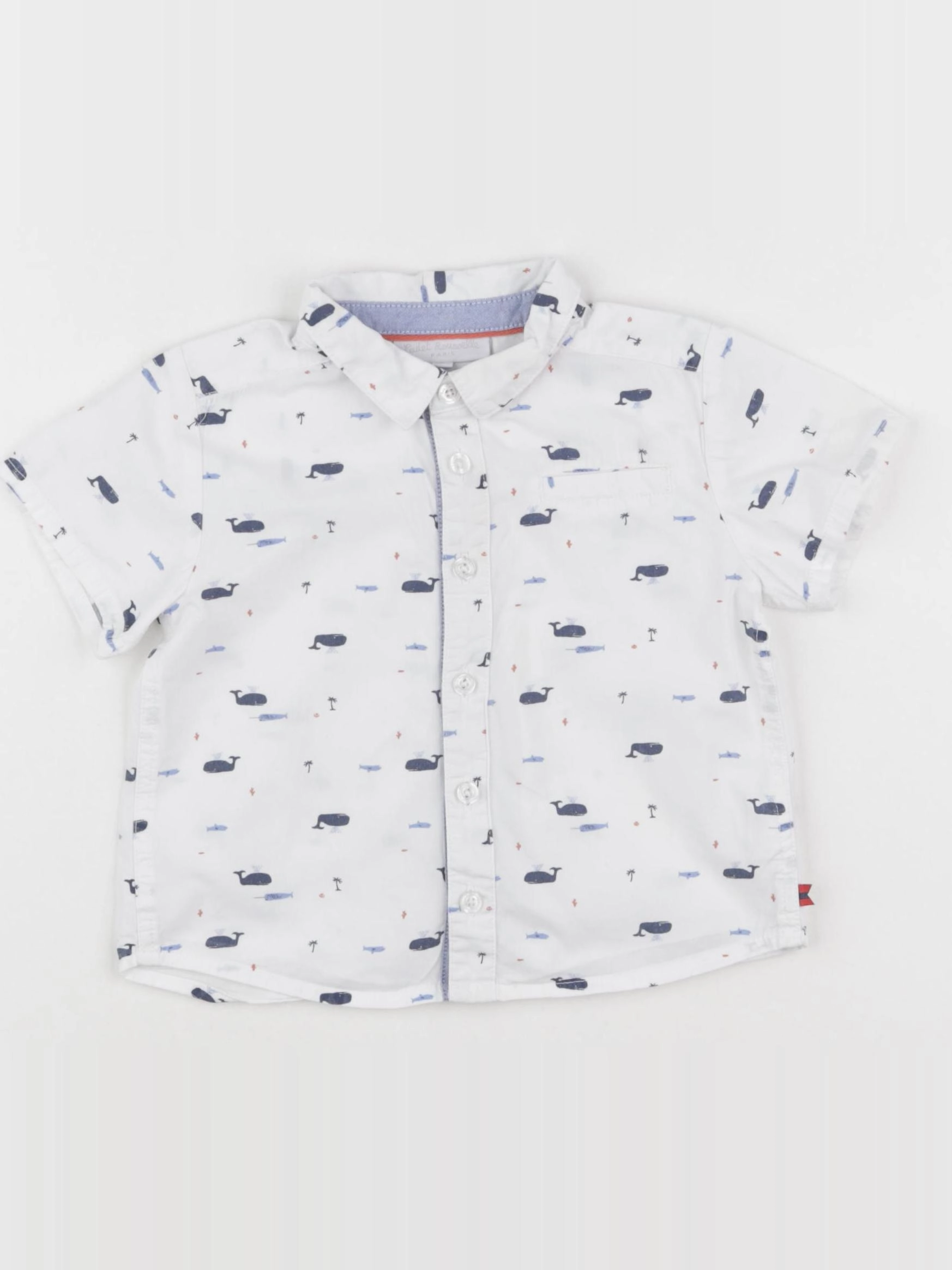 Cadet Rousselle - chemise blanc - 18 mois