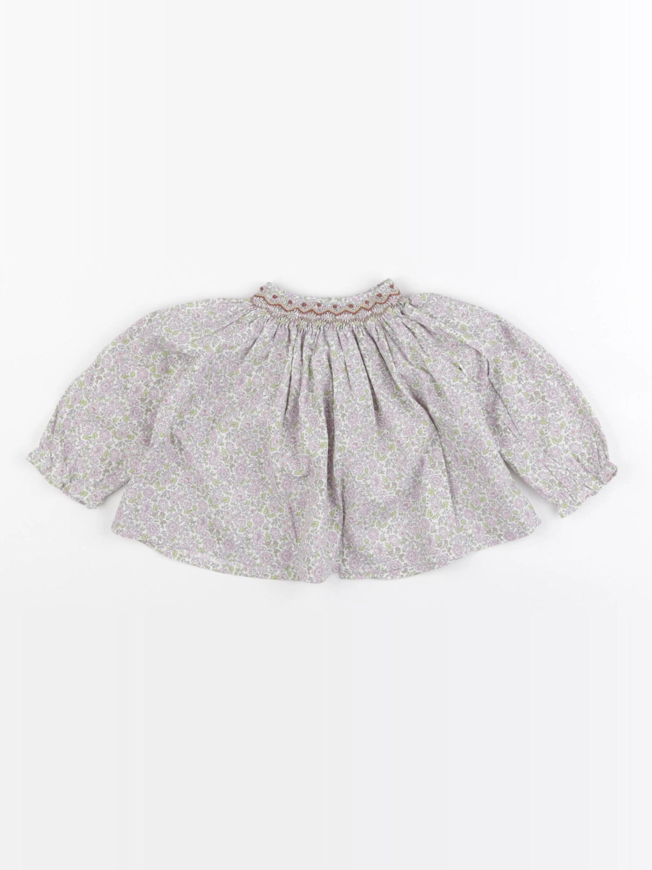 Bonpoint - blouse multicolore - 6 mois