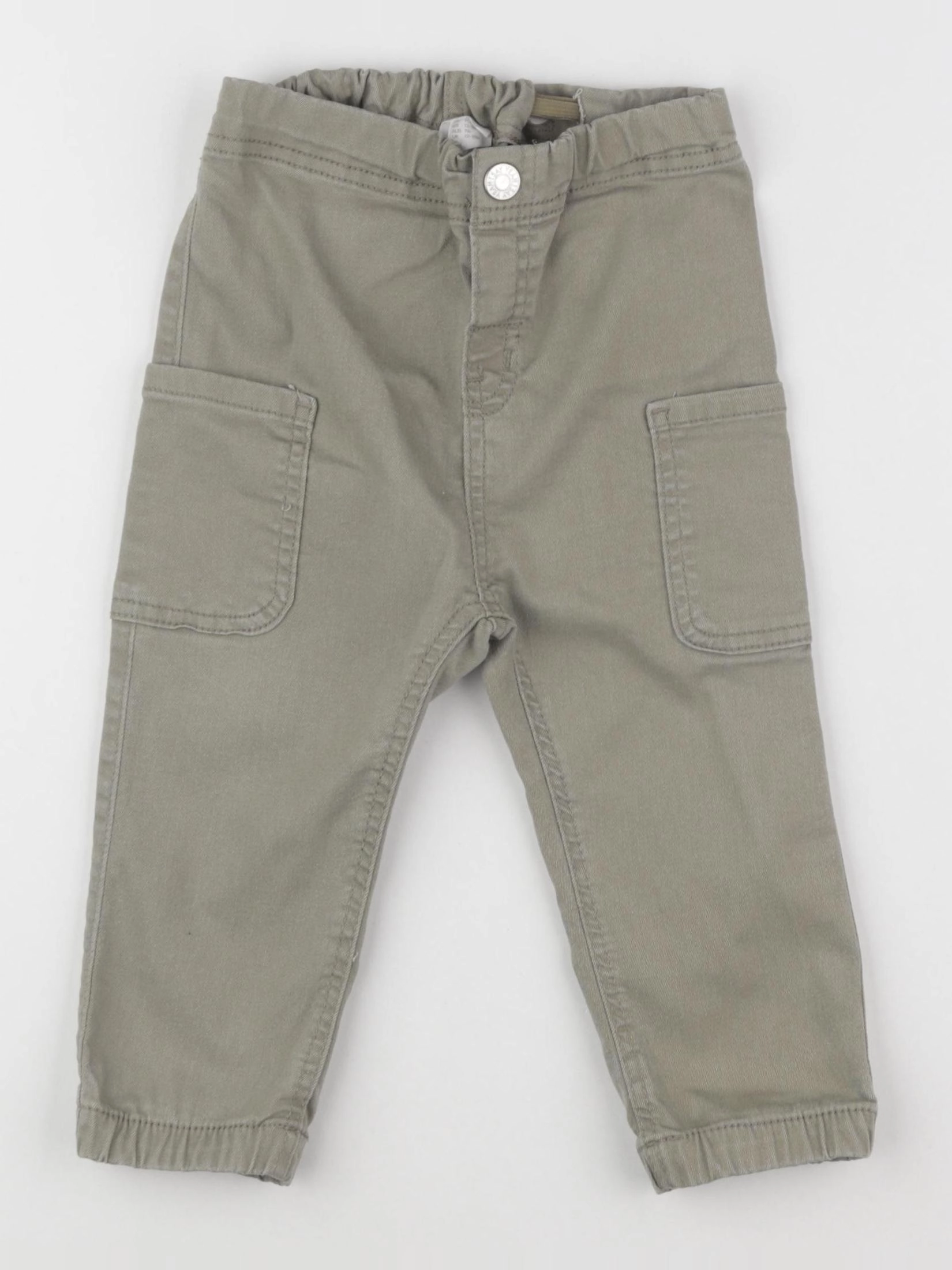 H&M - pantalon vert - 18 mois