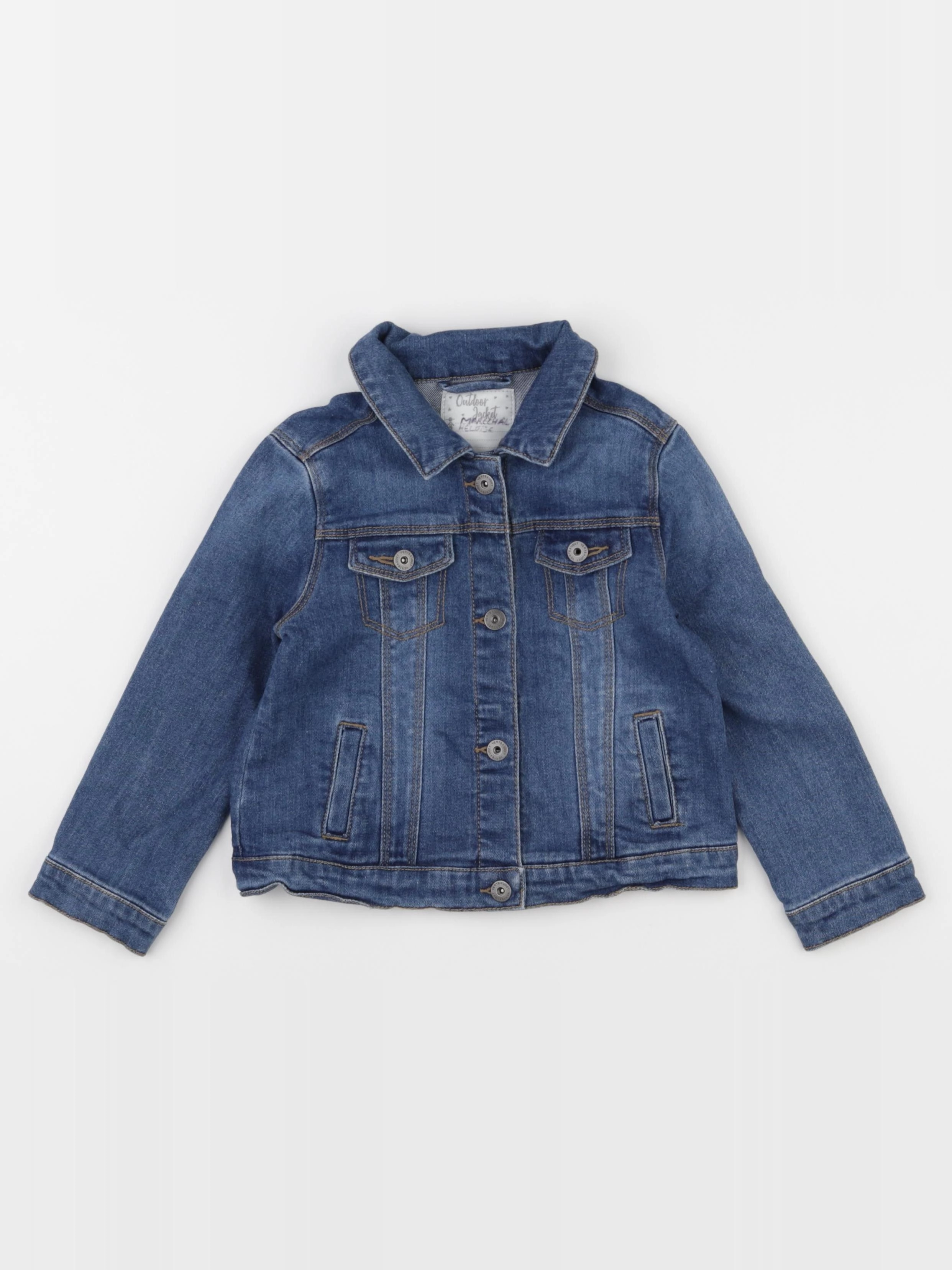 Vertbaudet - veste bleu - 4 ans