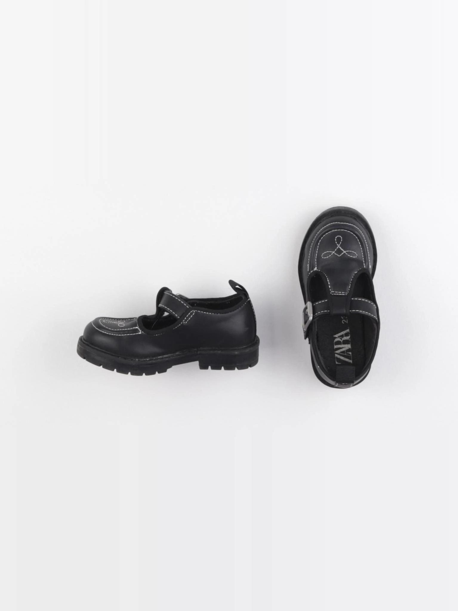 Zara - mocassins noir - pointure 23