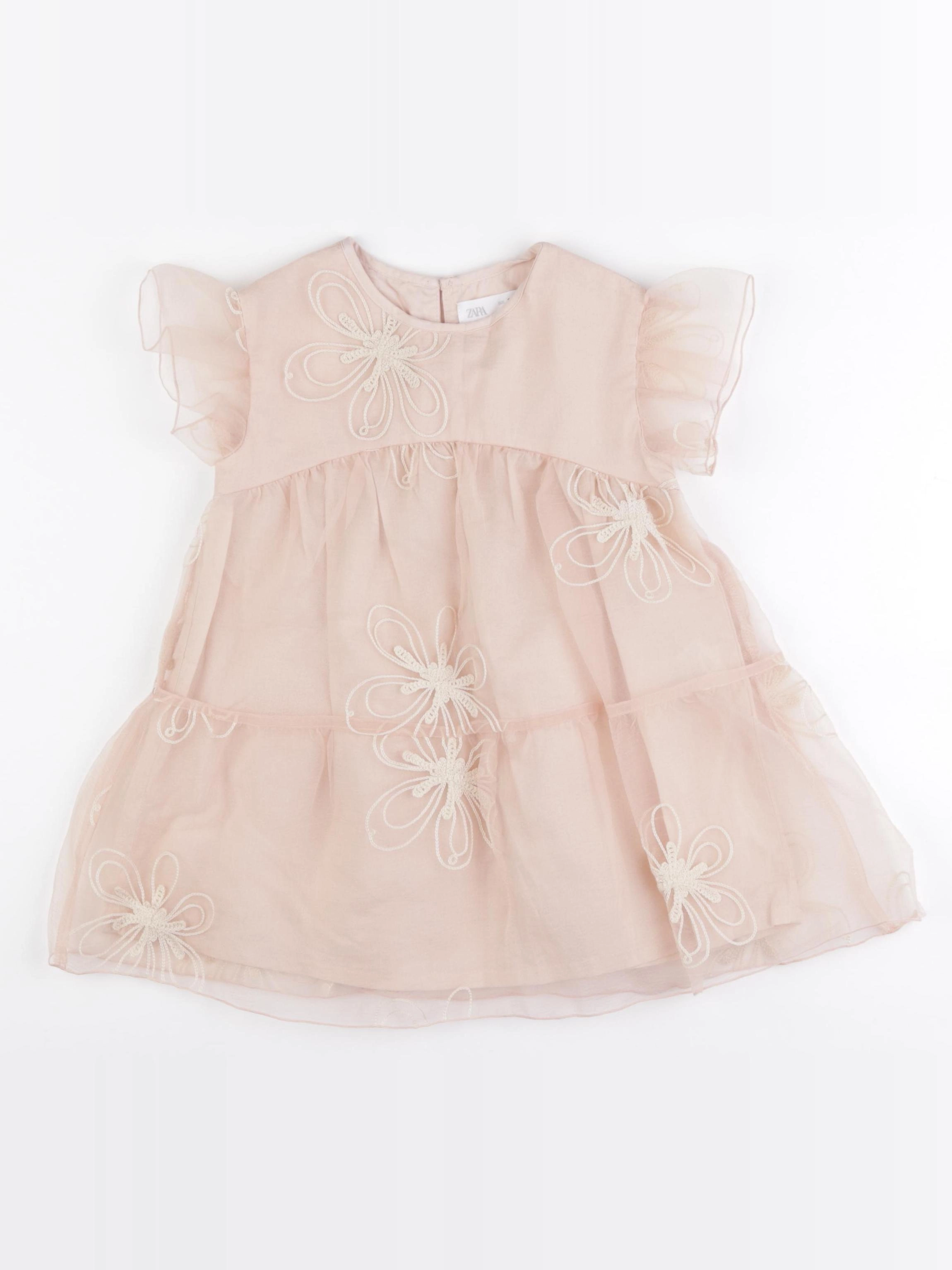 Zara - robe rose - 2/3 ans