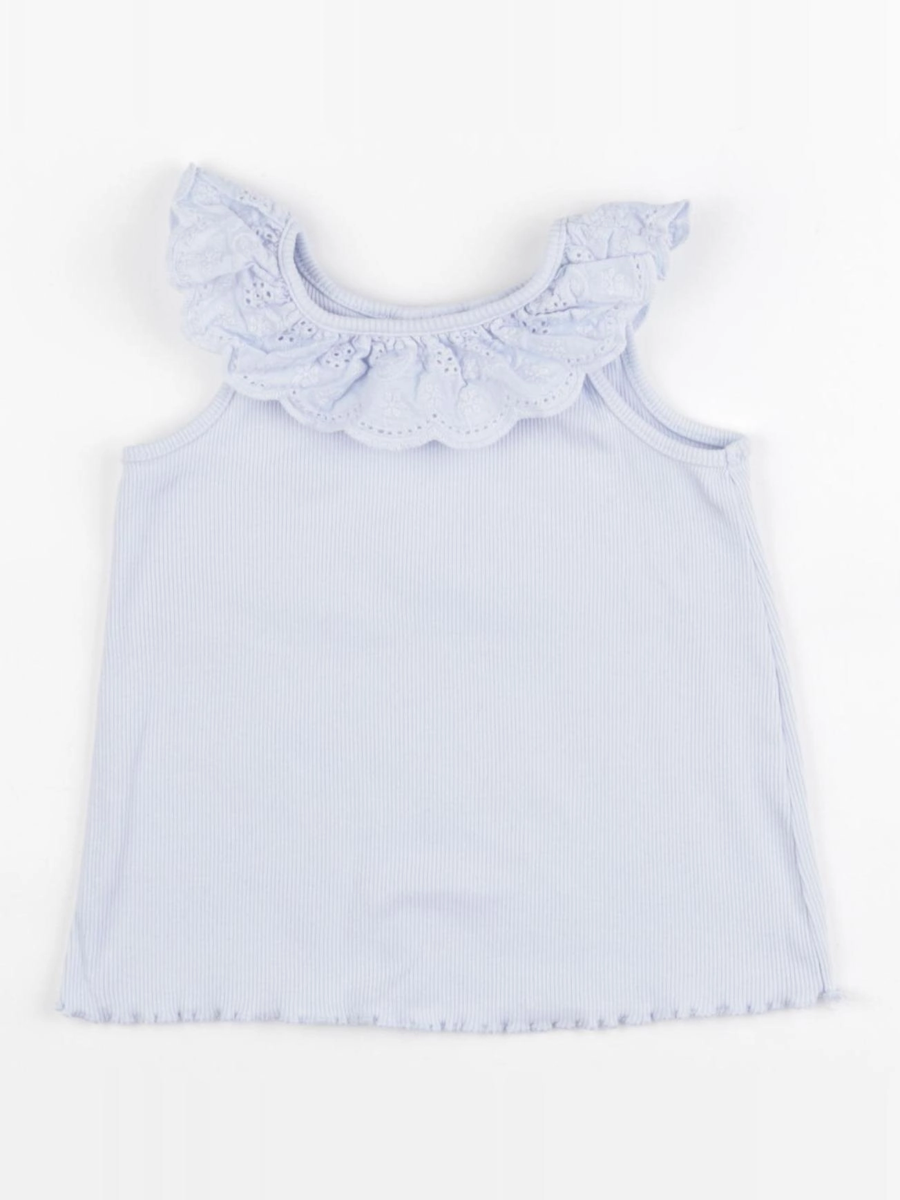Zara - débardeur bleu - 12/18 mois