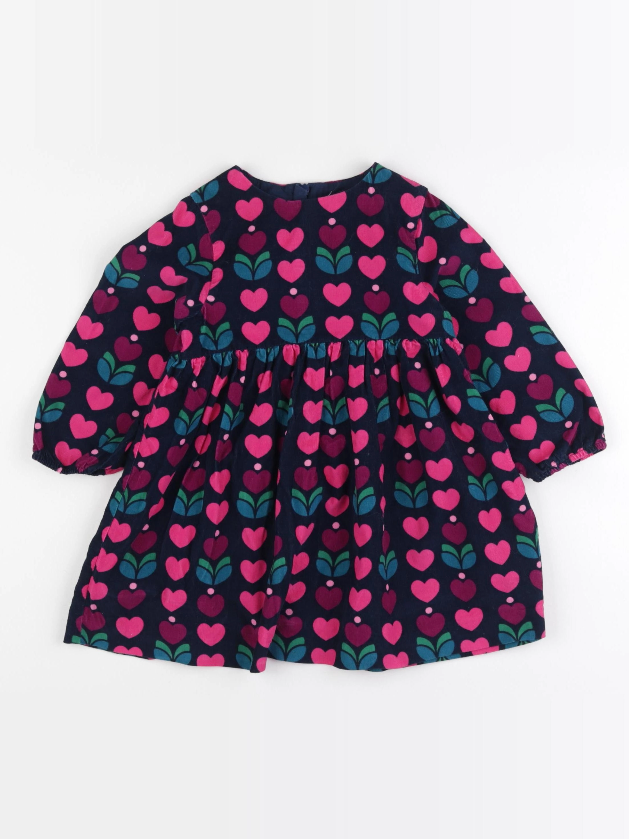 Jacadi - robe bleu, rose - 36 mois