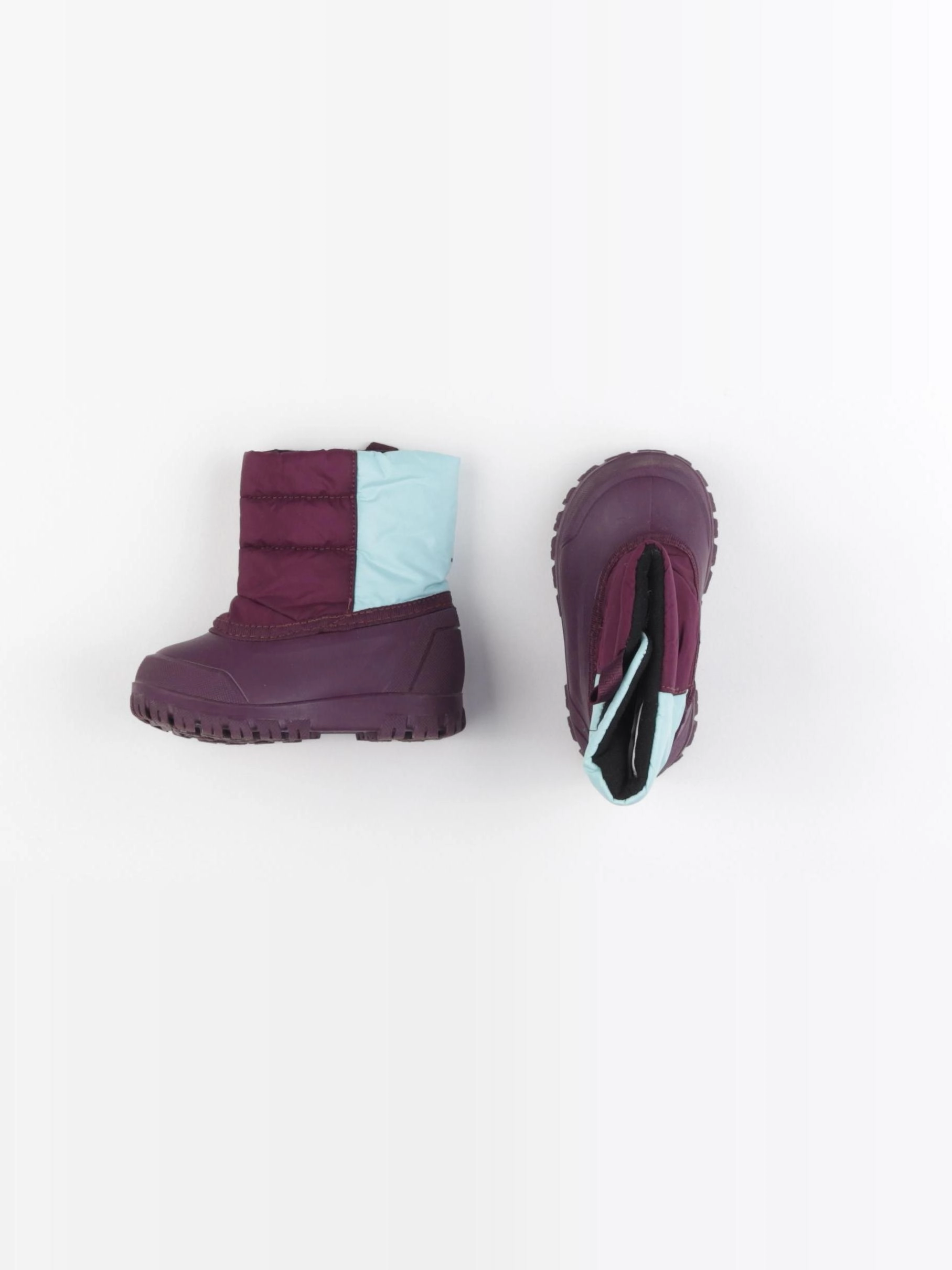 Decathlon ski - bottes violet - pointure 22/23
