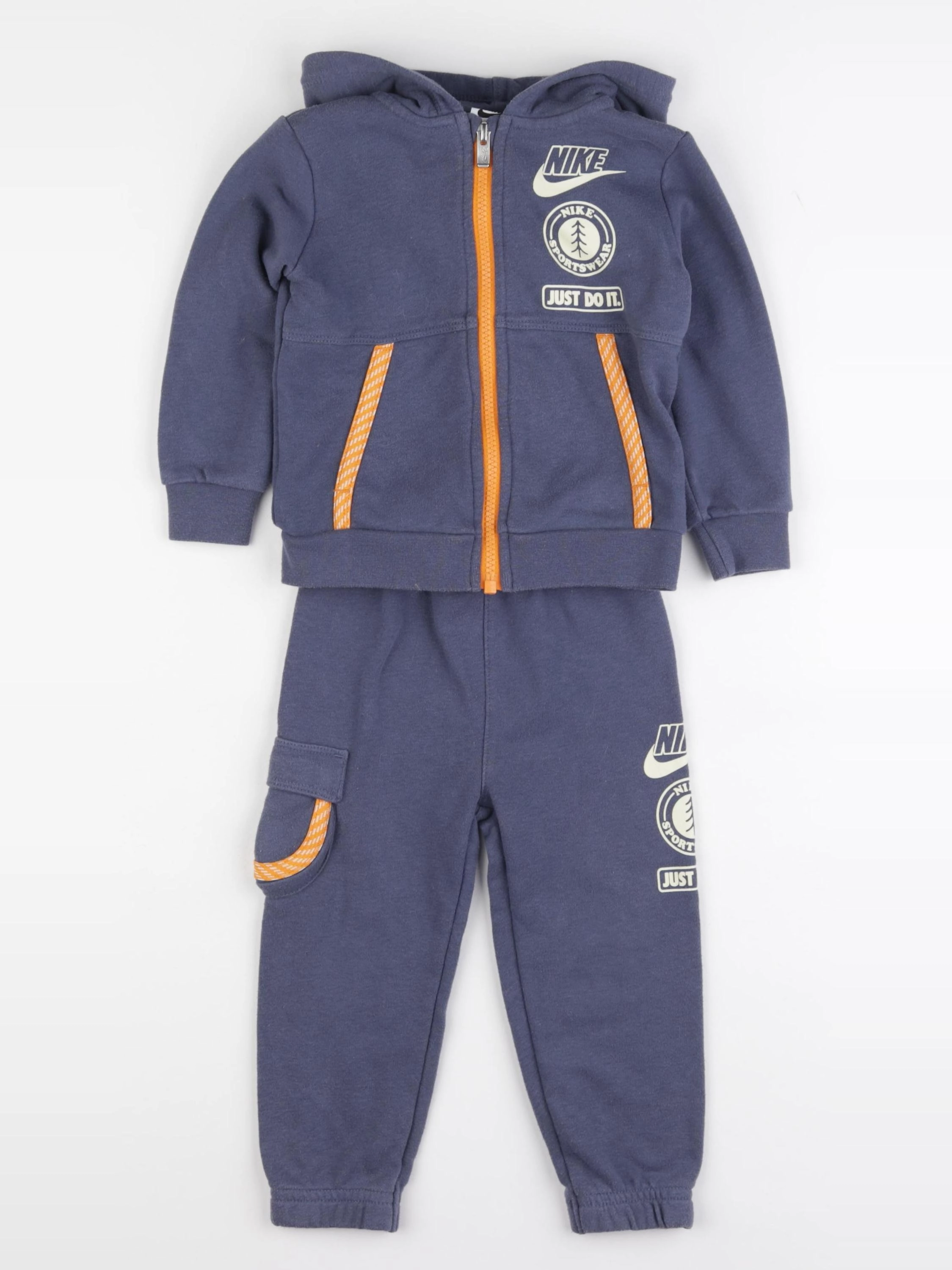 Nike - ensemble bleu - 18 mois