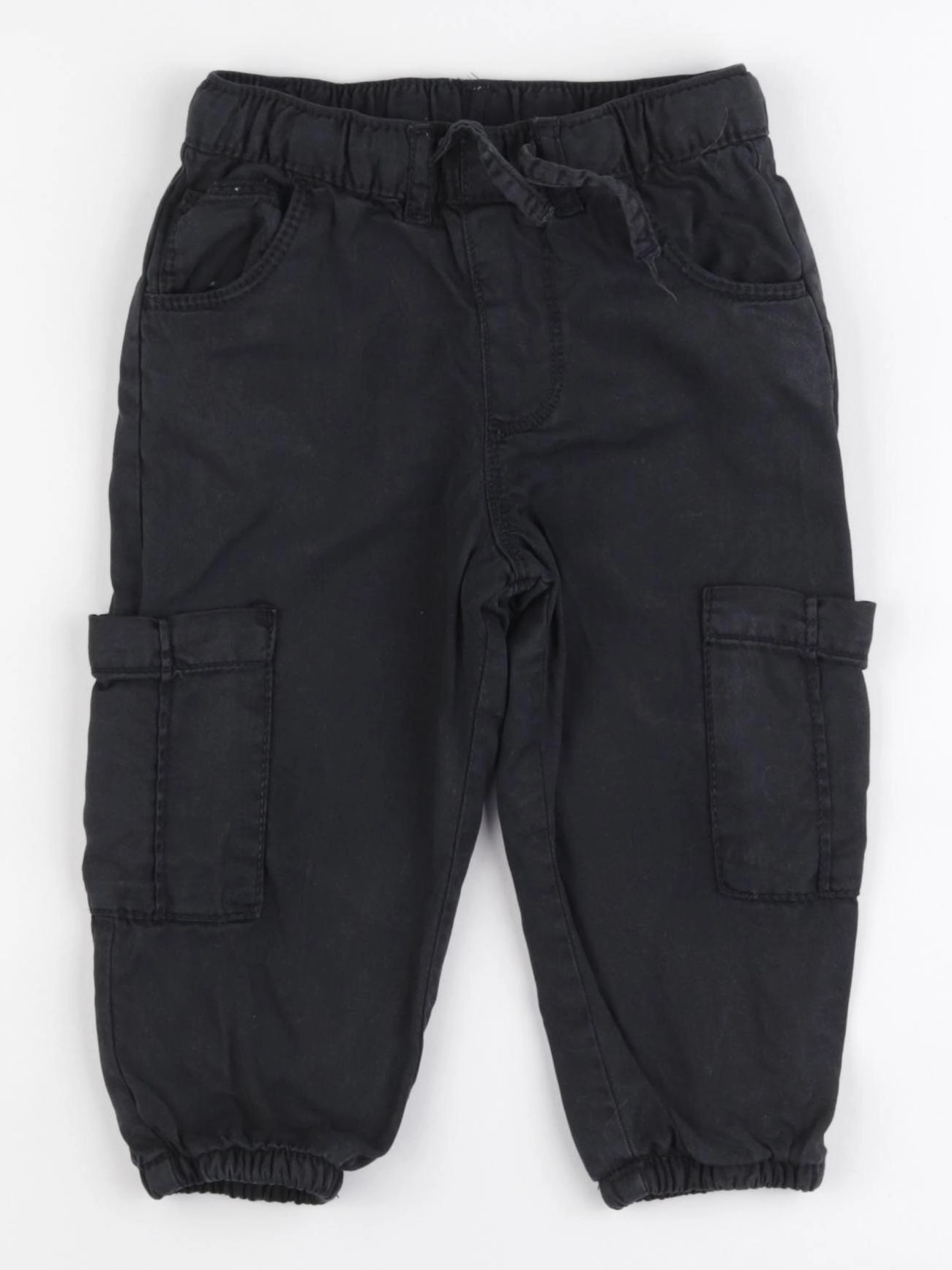 Zara - pantalon doublé noir - 18 mois