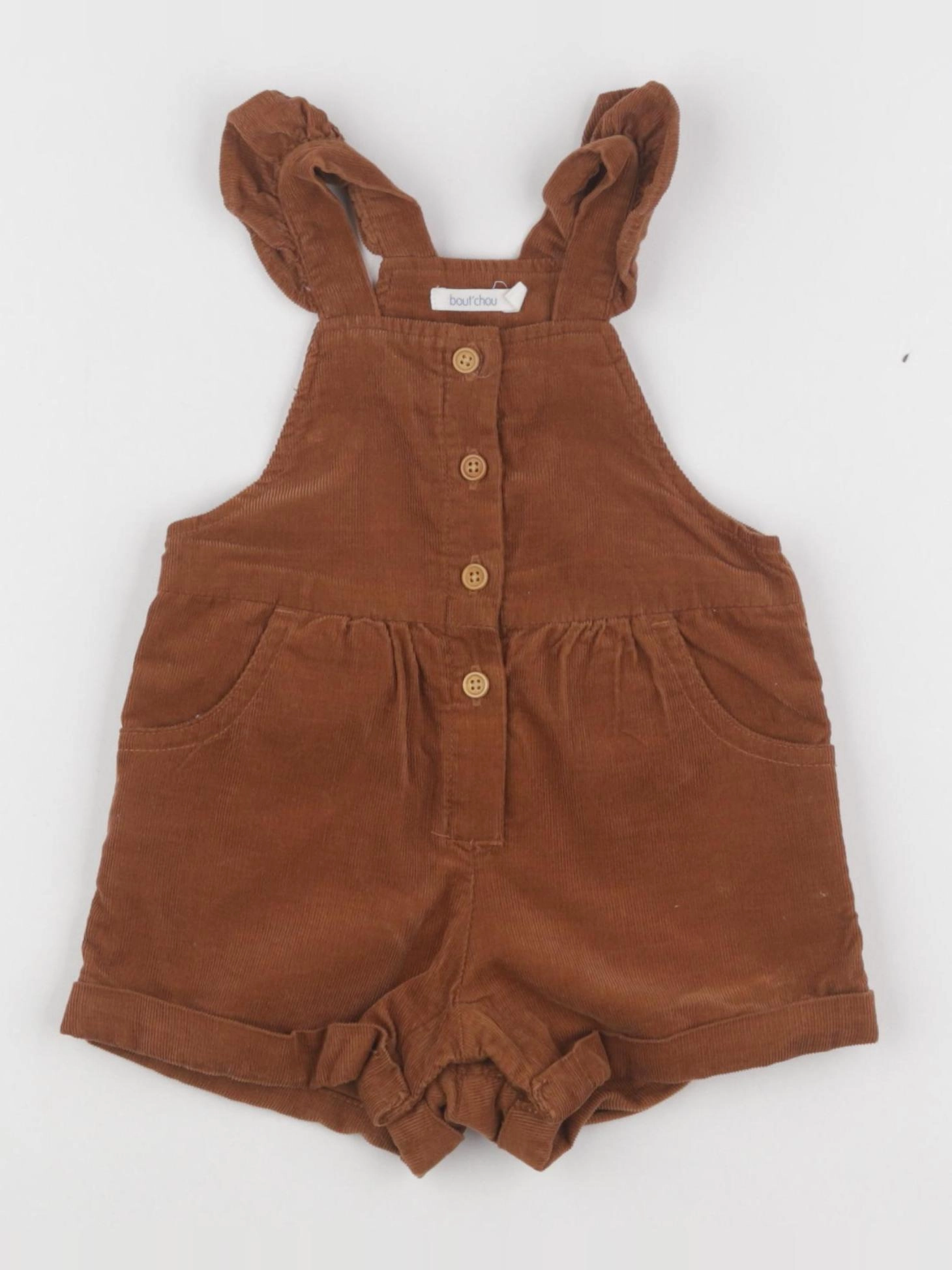 Boutchou - combinaison marron - 6 mois