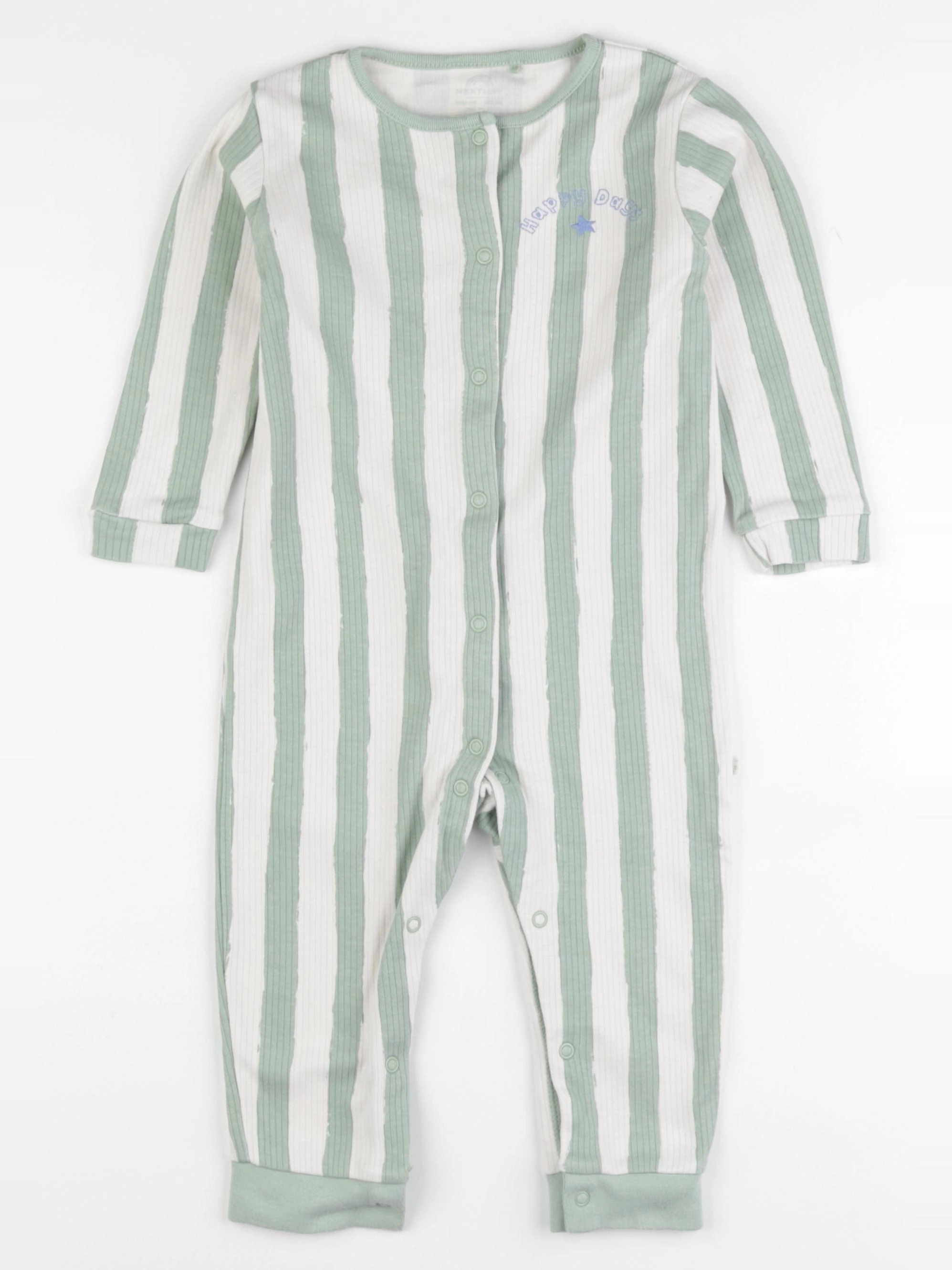 Next - pyjama coton vert - 18/24 mois