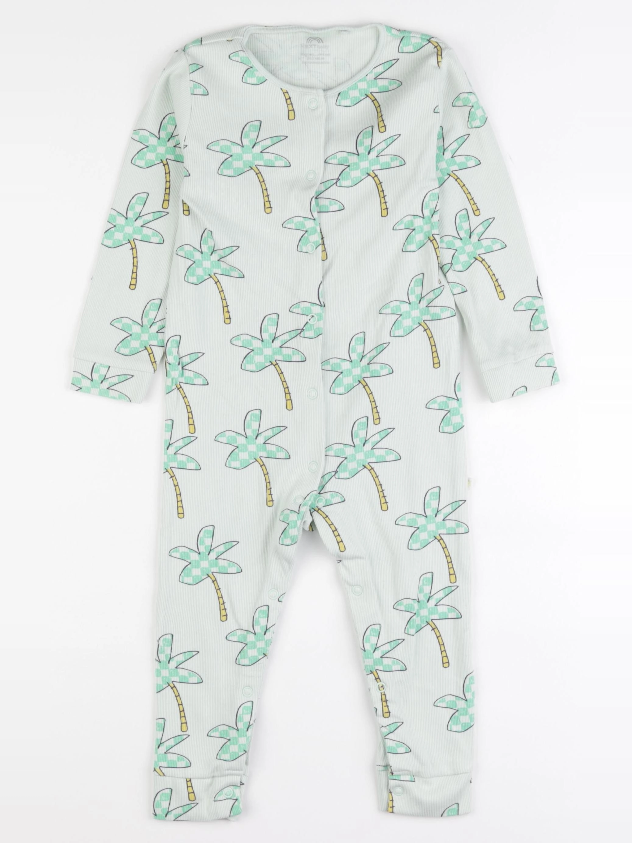 Next - pyjama coton vert - 18/24 mois