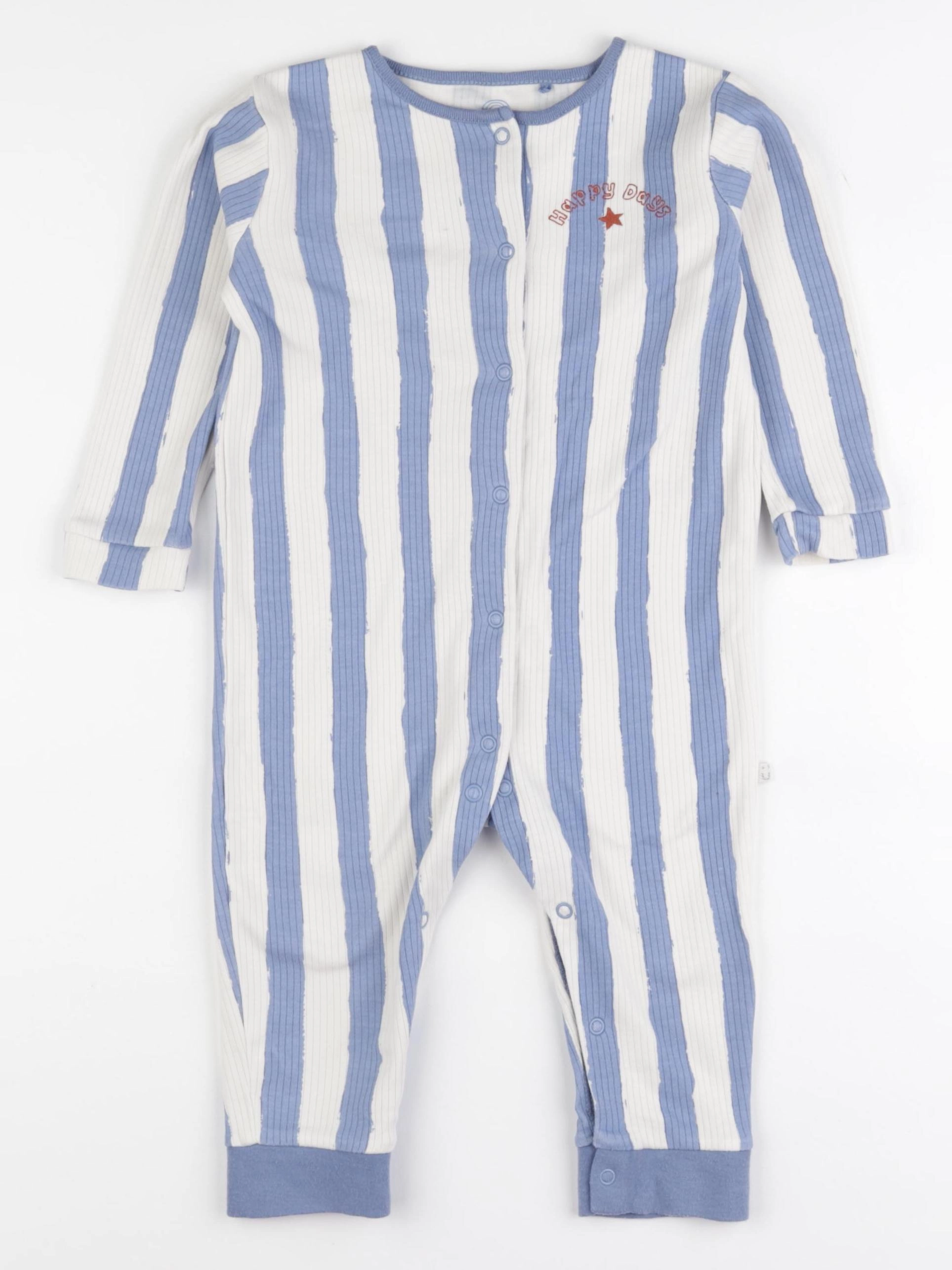 Next - pyjama coton bleu - 18/24 mois
