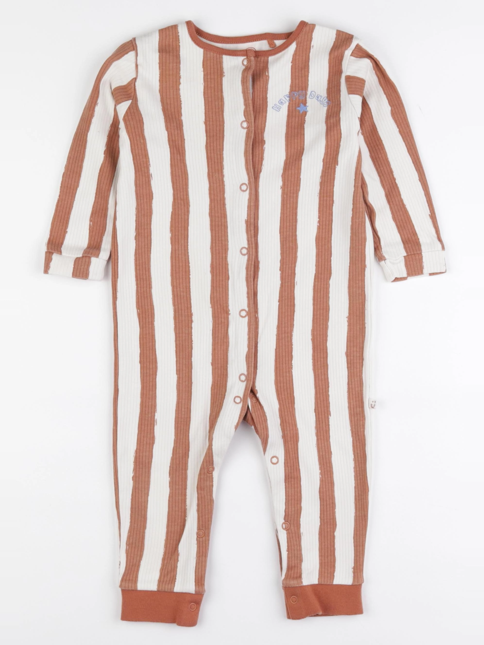Next - pyjama coton marron - 18/24 mois
