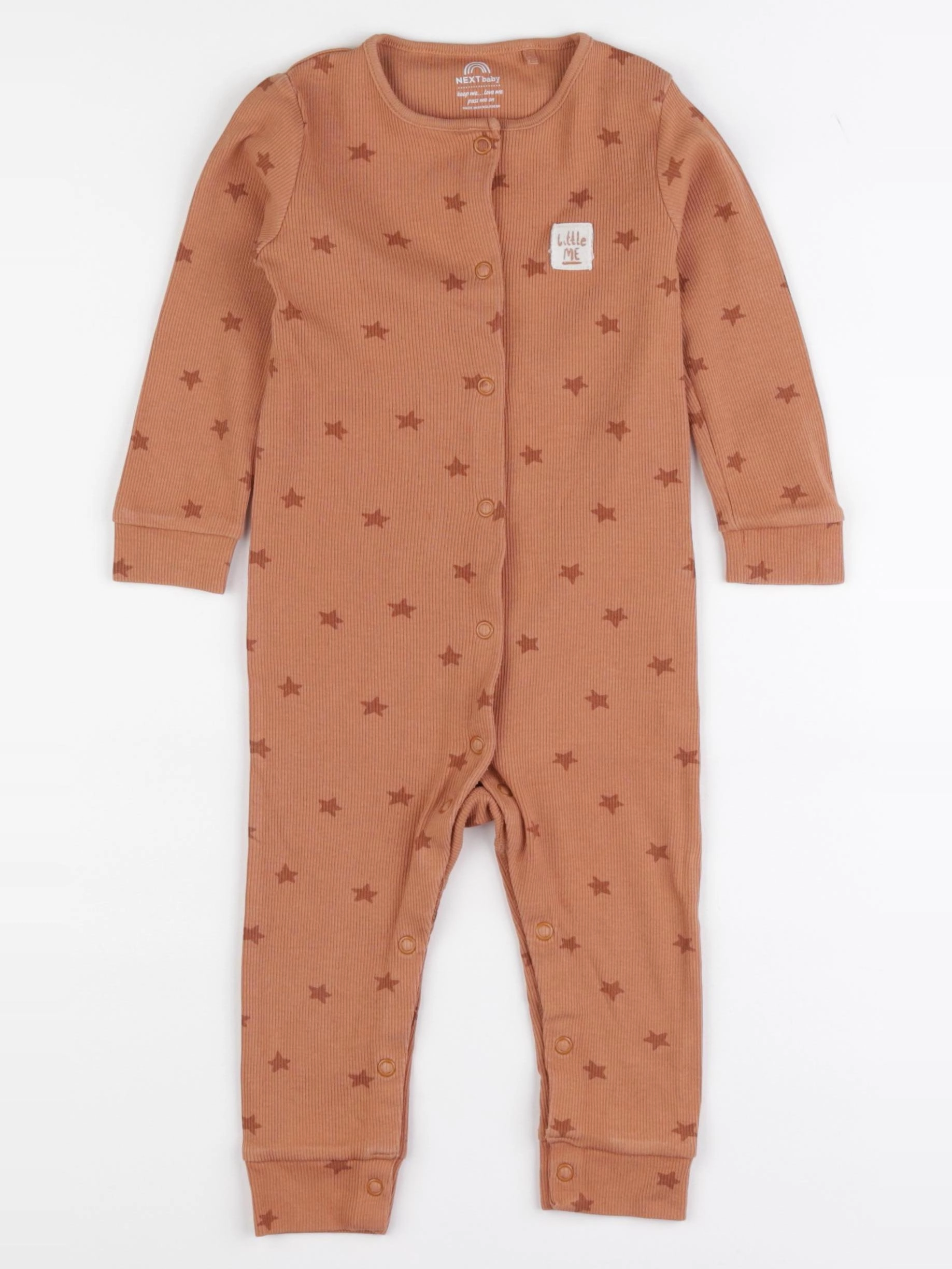 Next - pyjama coton marron - 9/12 mois