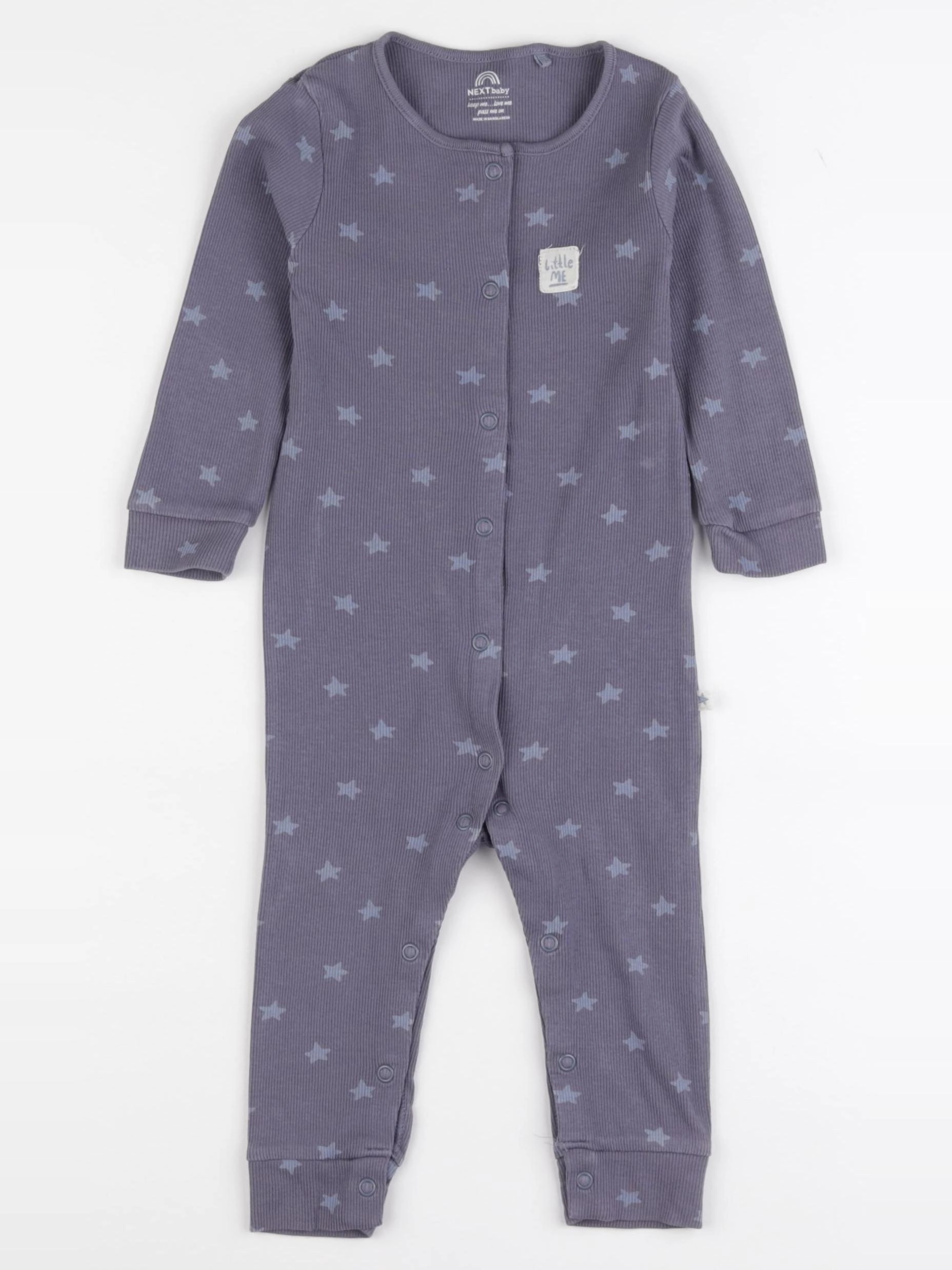 Next - pyjama coton bleu - 9/12 mois