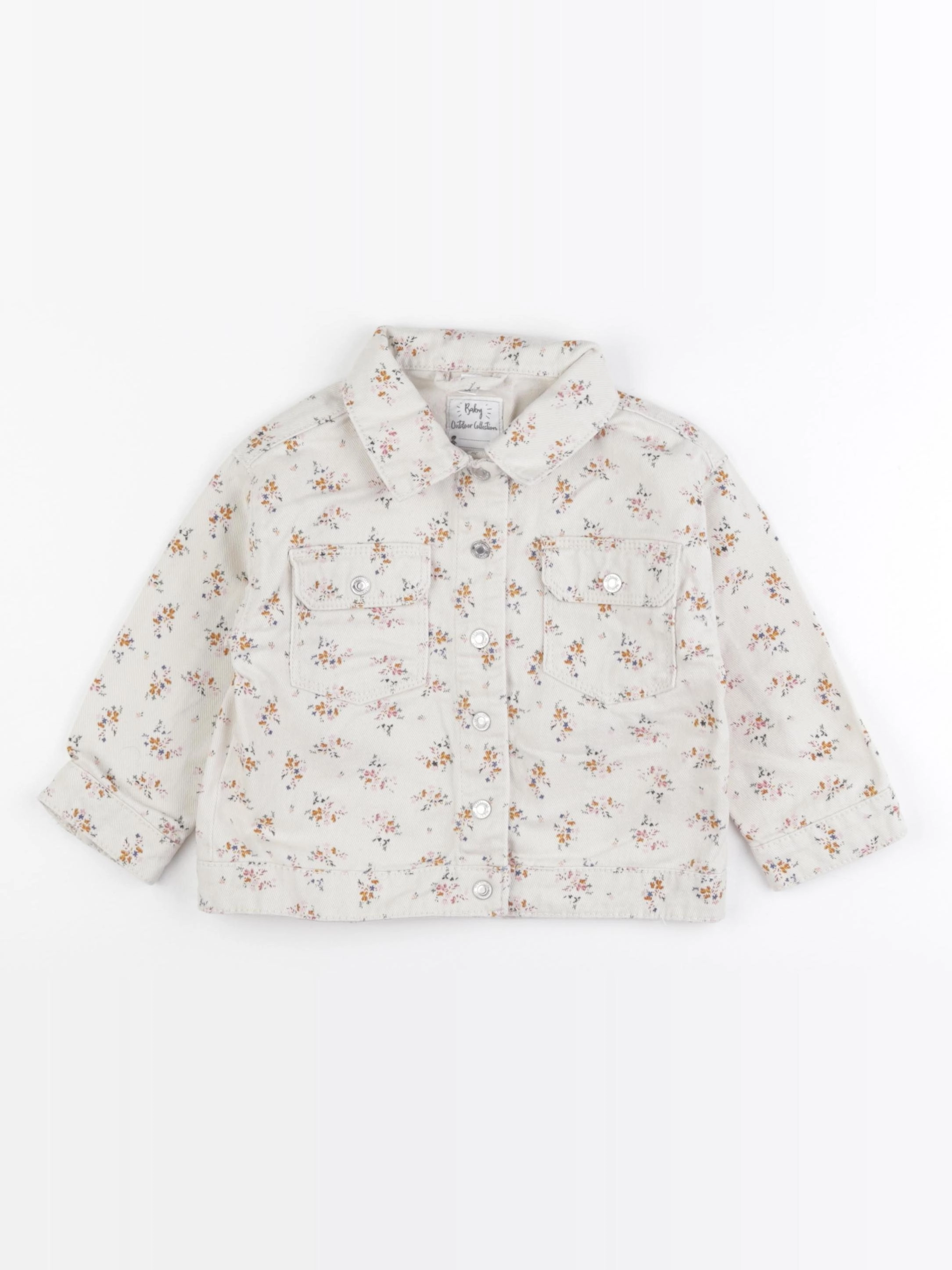 Vertbaudet - veste beige - 2 ans