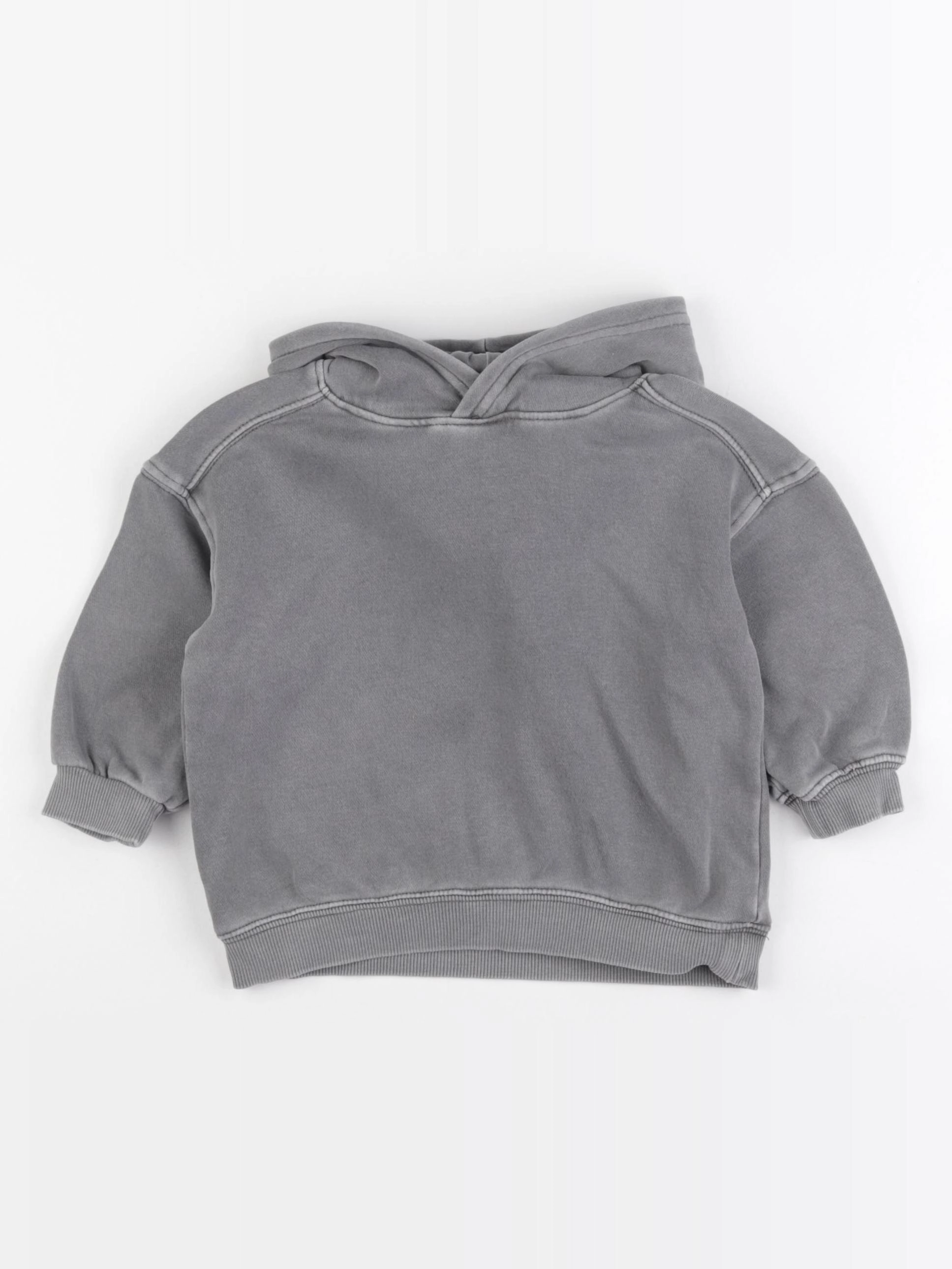 H&M - sweat gris - 9/12 mois