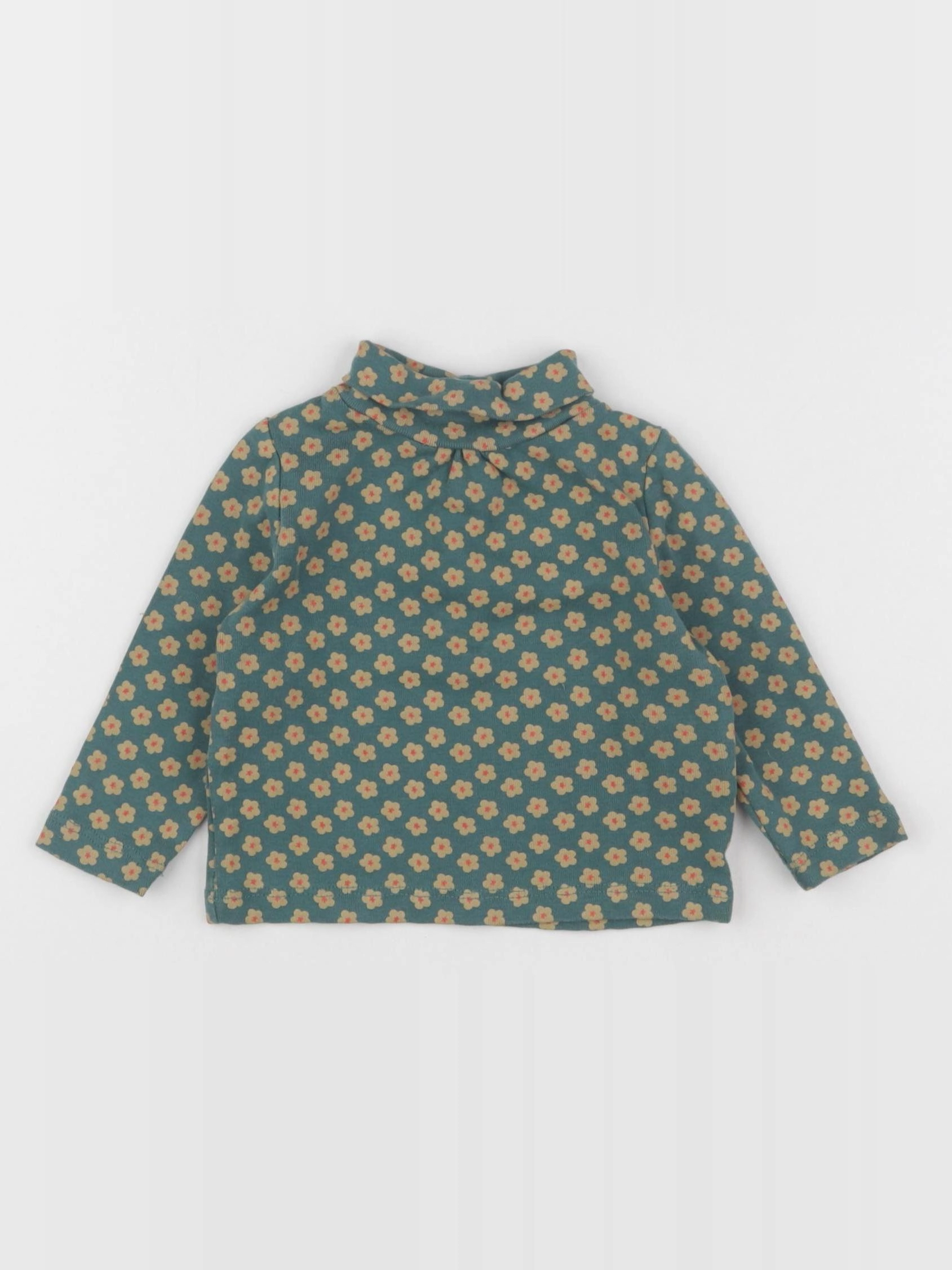 Boutchou - sous-pull vert - 6 mois