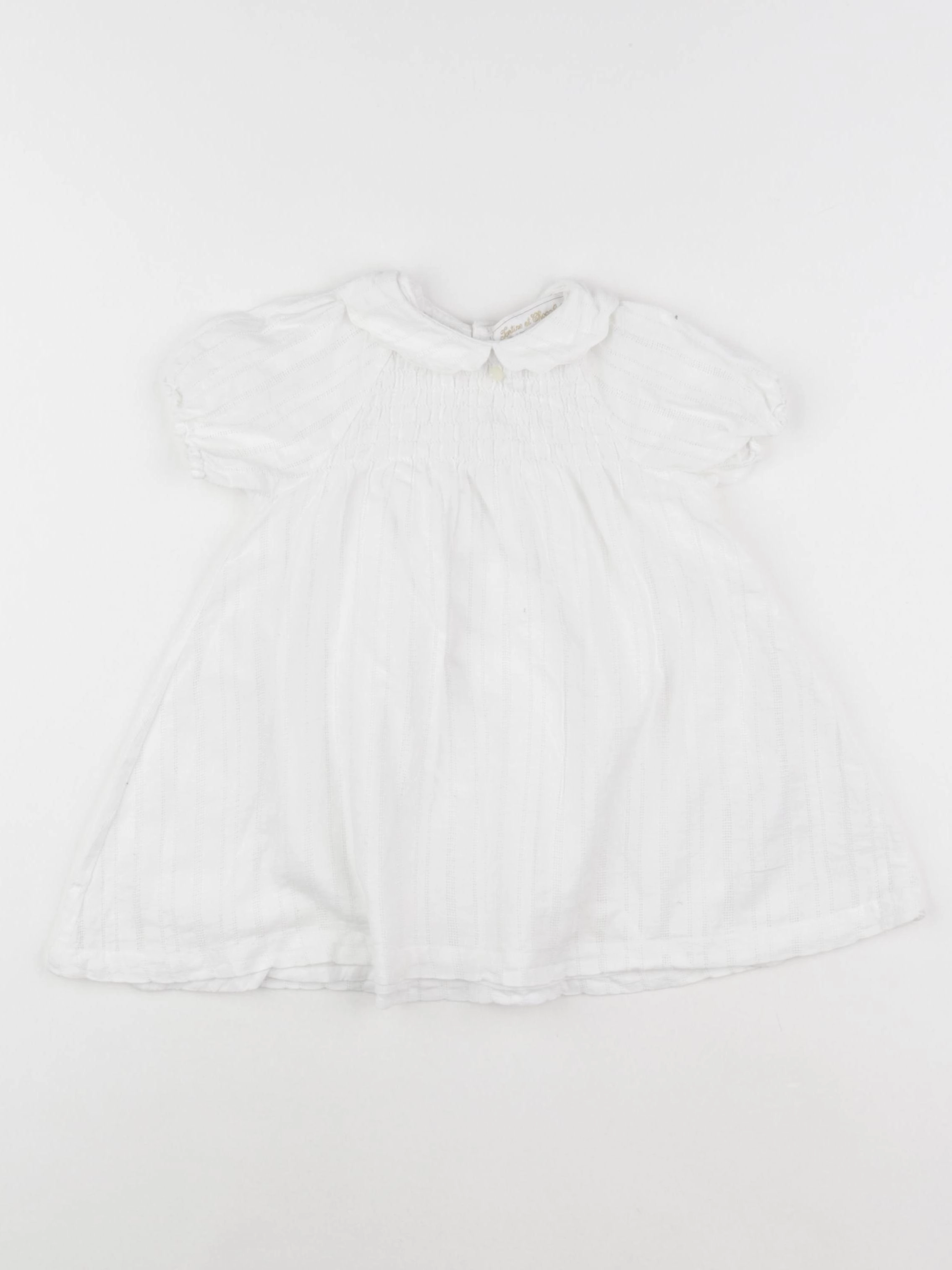 Tartine & Chocolat - robe blanc - 2 ans