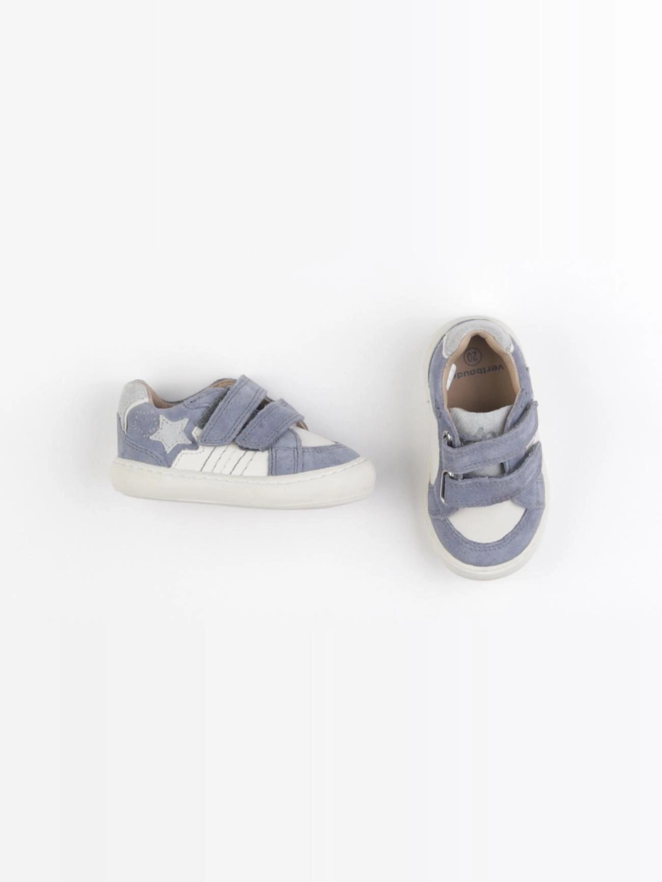 Vertbaudet - baskets bleu - pointure 20