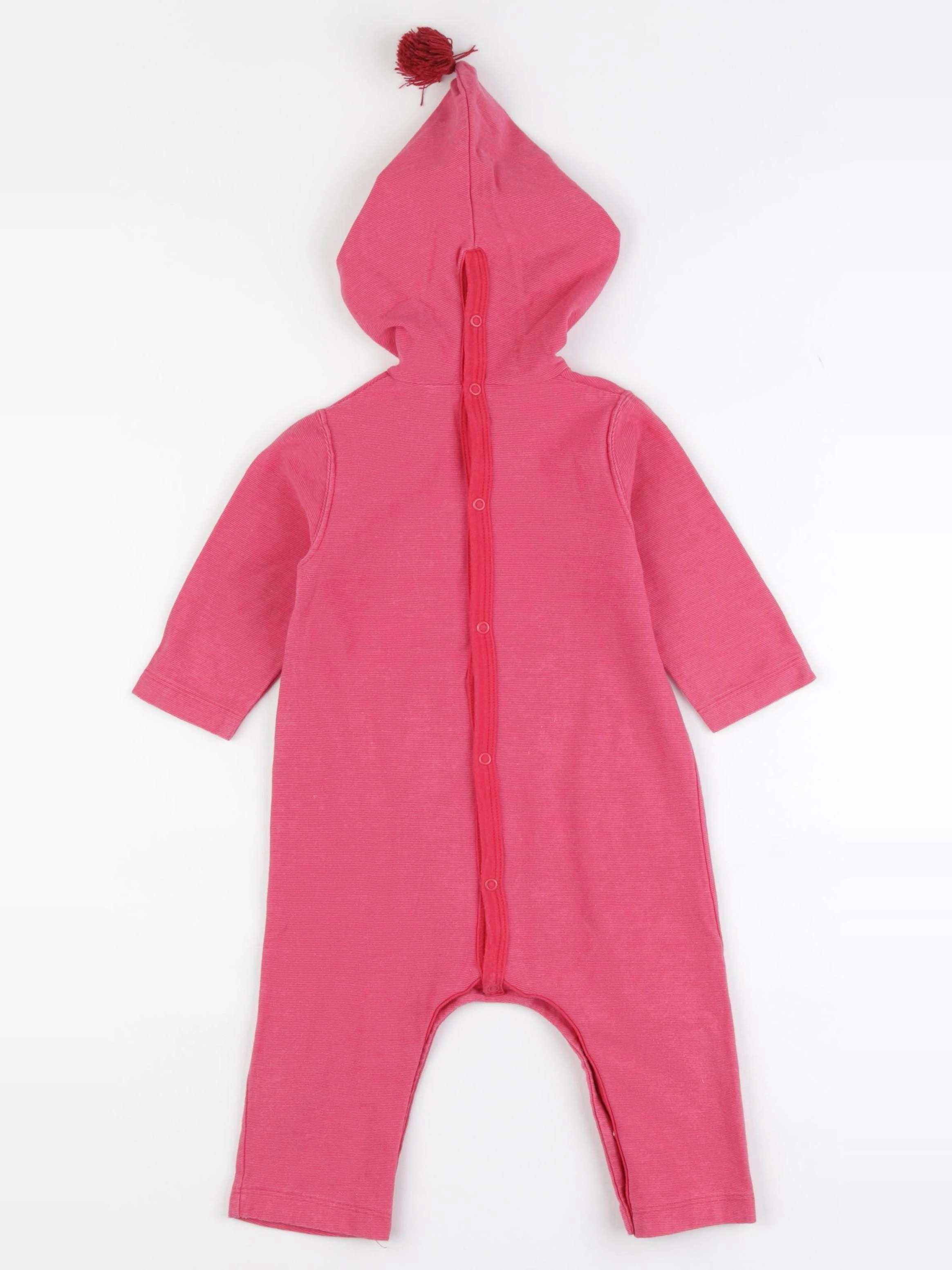 Petit Bateau - pyjama coton rose - 12 mois