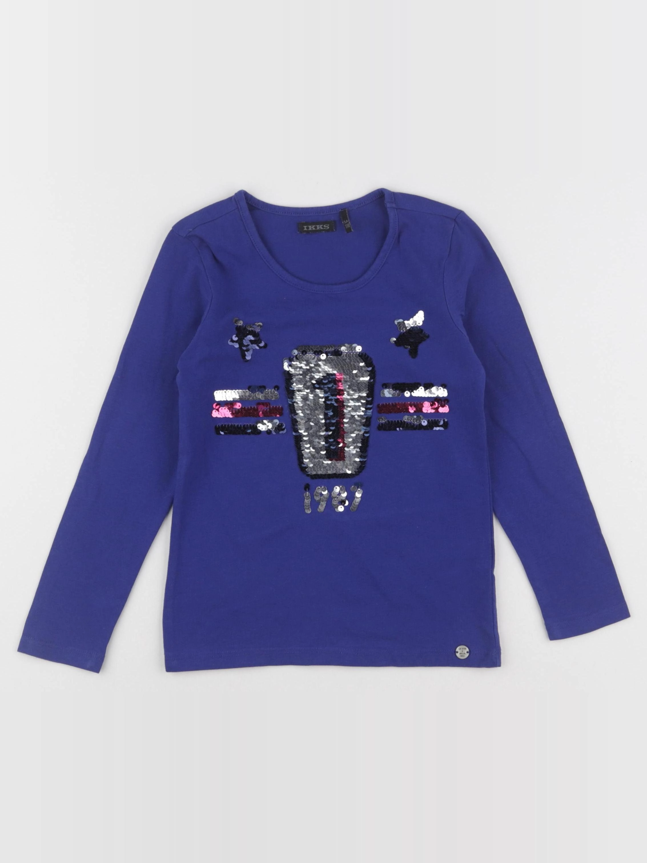 IKKS - tee-shirt bleu - 5 ans