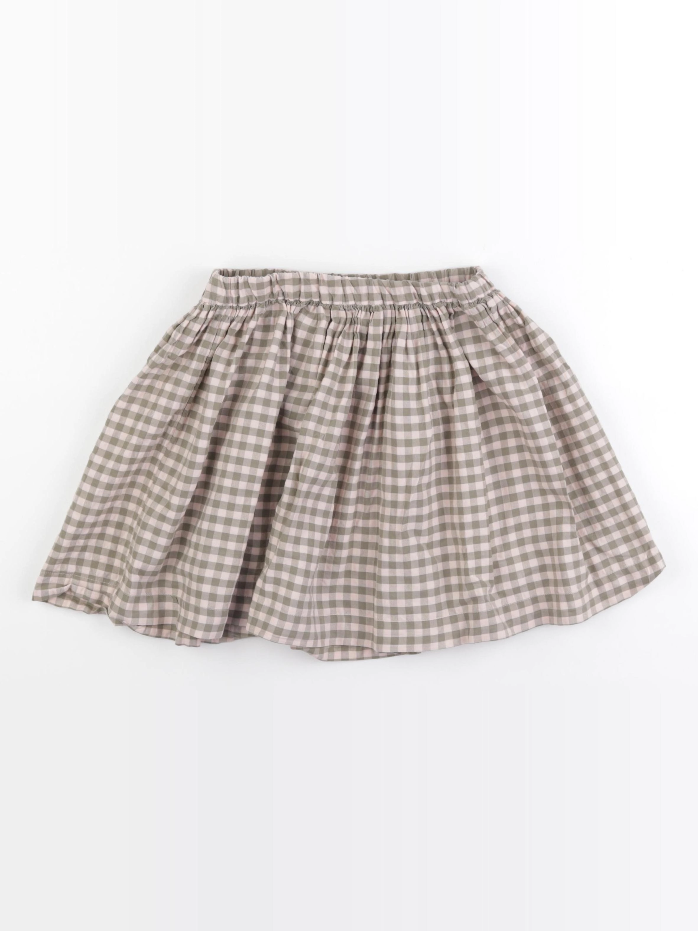 Petit Bateau - jupe beige, rose - 10 ans