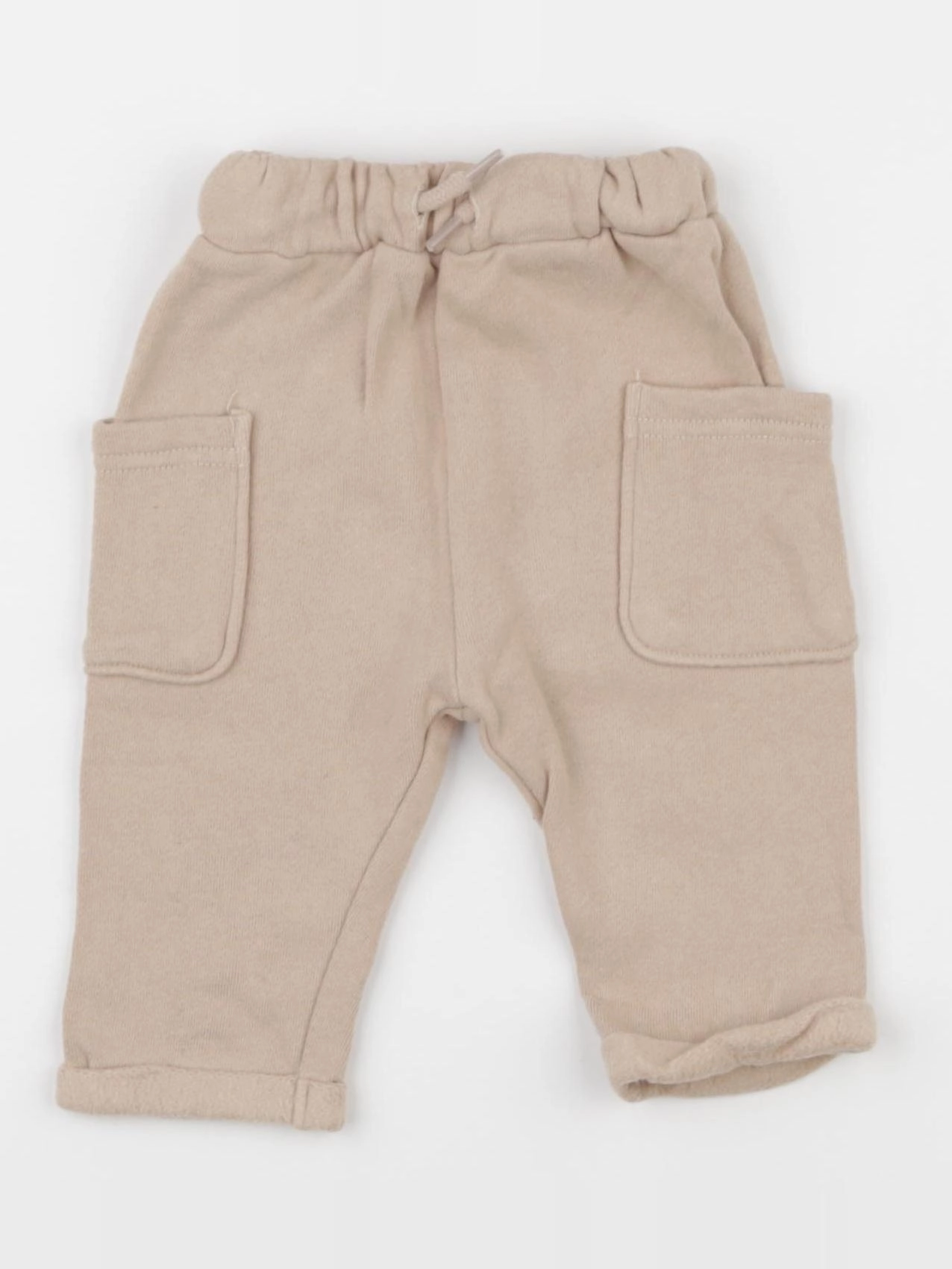 Vertbaudet - jogging beige - 3 mois
