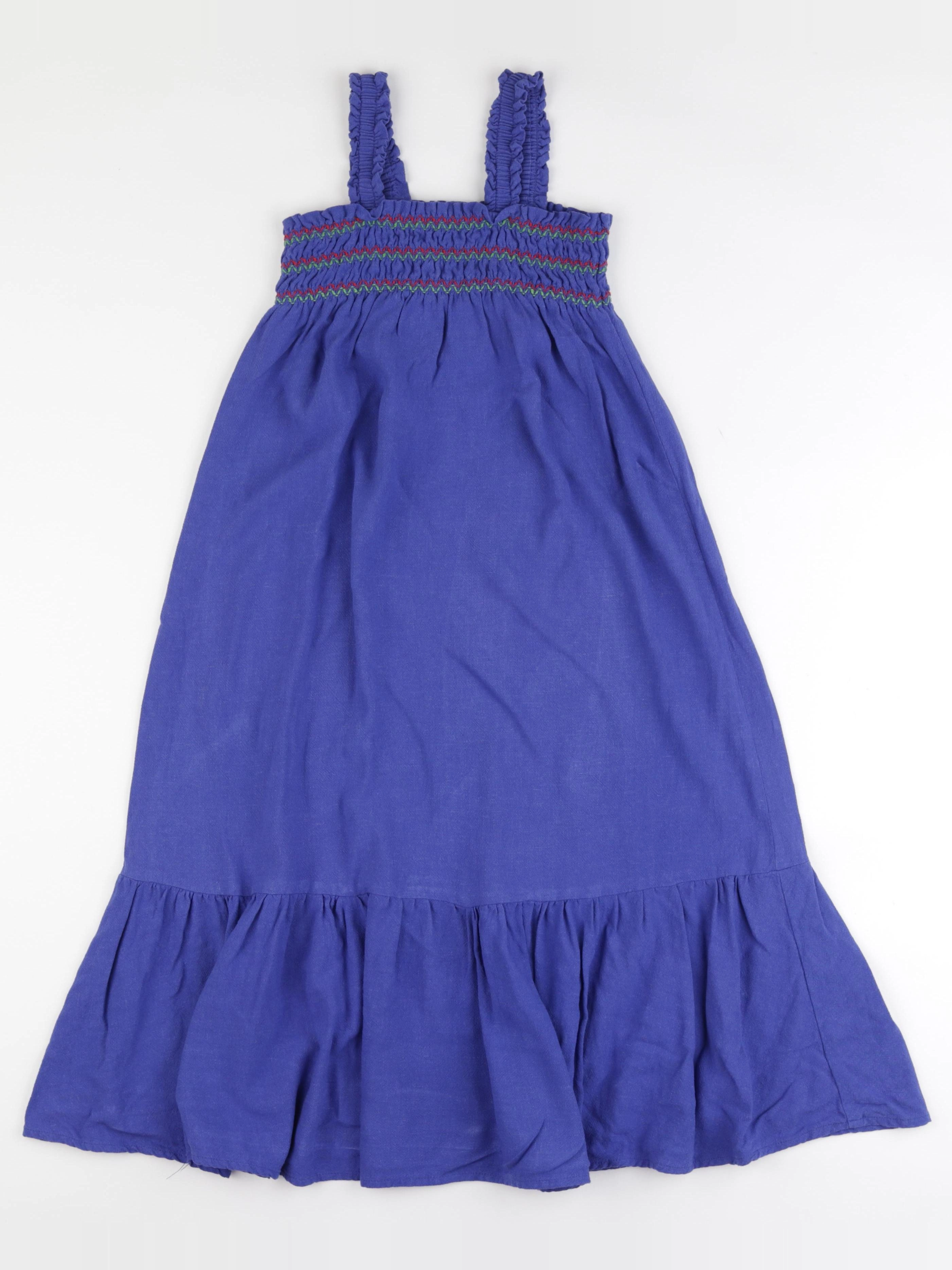 Monoprix - robe bleu - 10 ans
