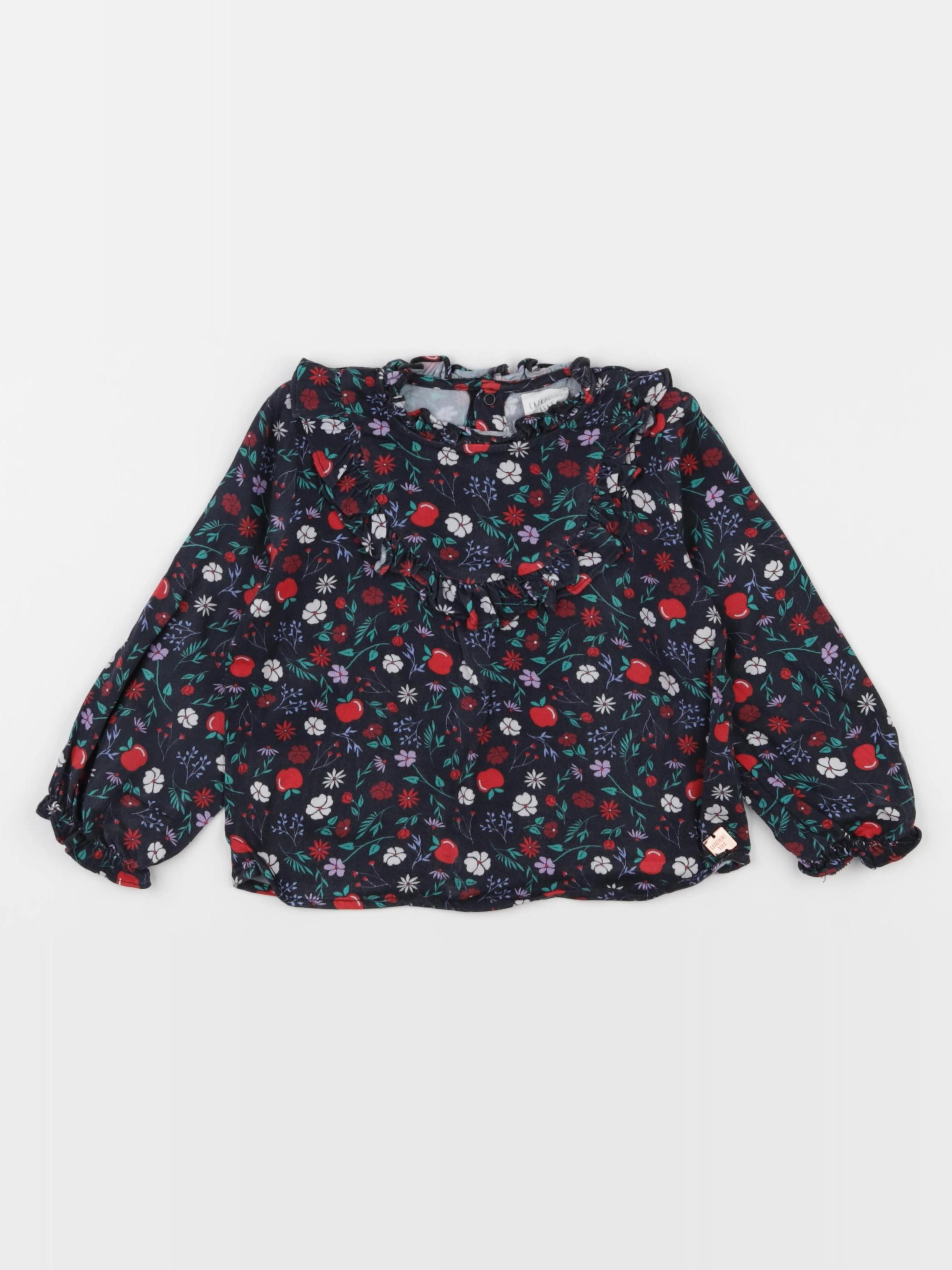 Carrément Beau - blouse multicolore - 2 ans