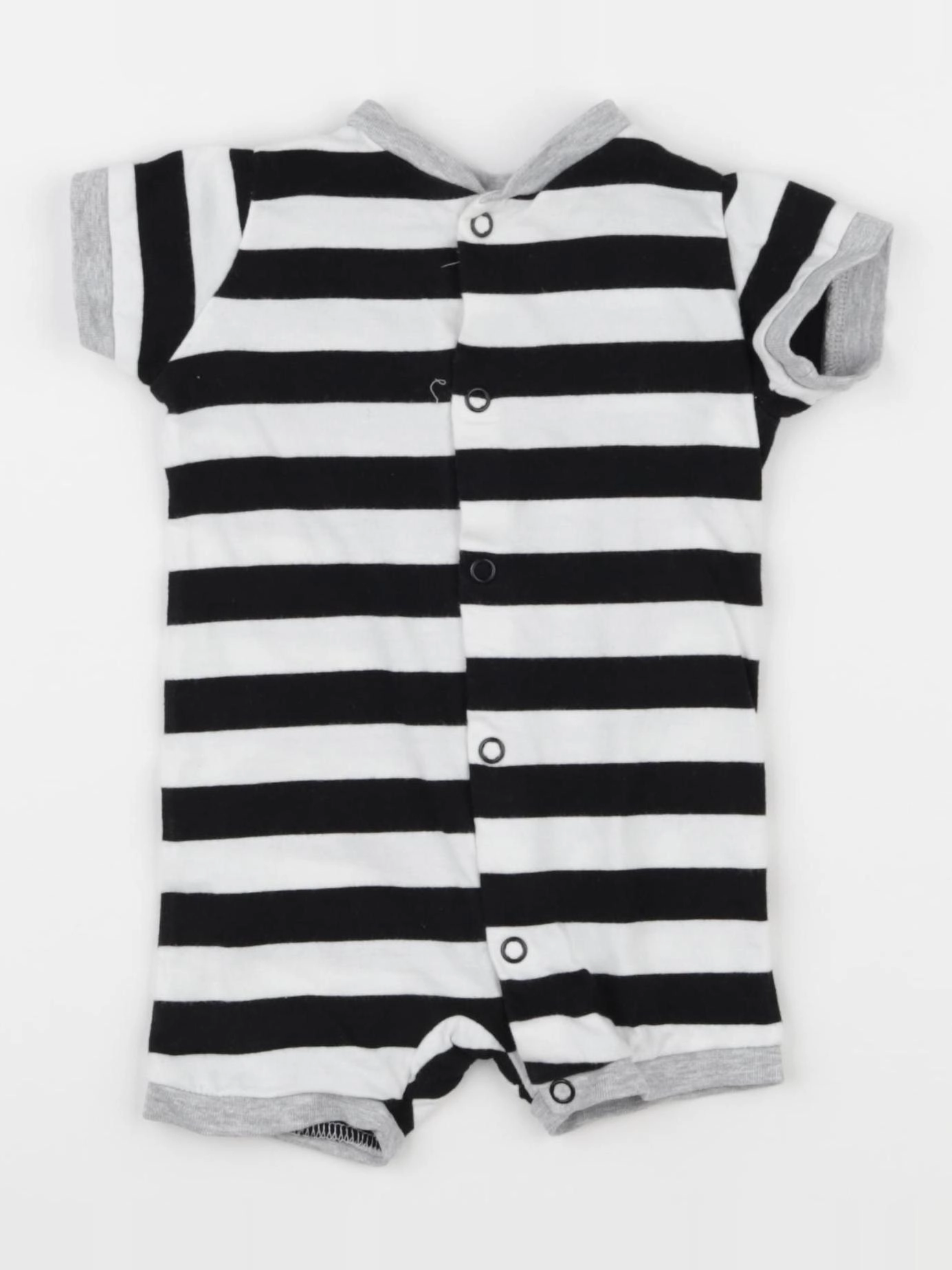 H&M - pyjama coton noir - 1 mois