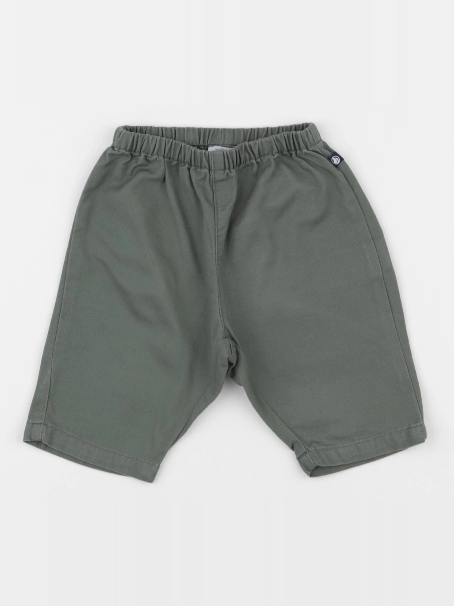 Petit Bateau - pantalon vert - 3 mois