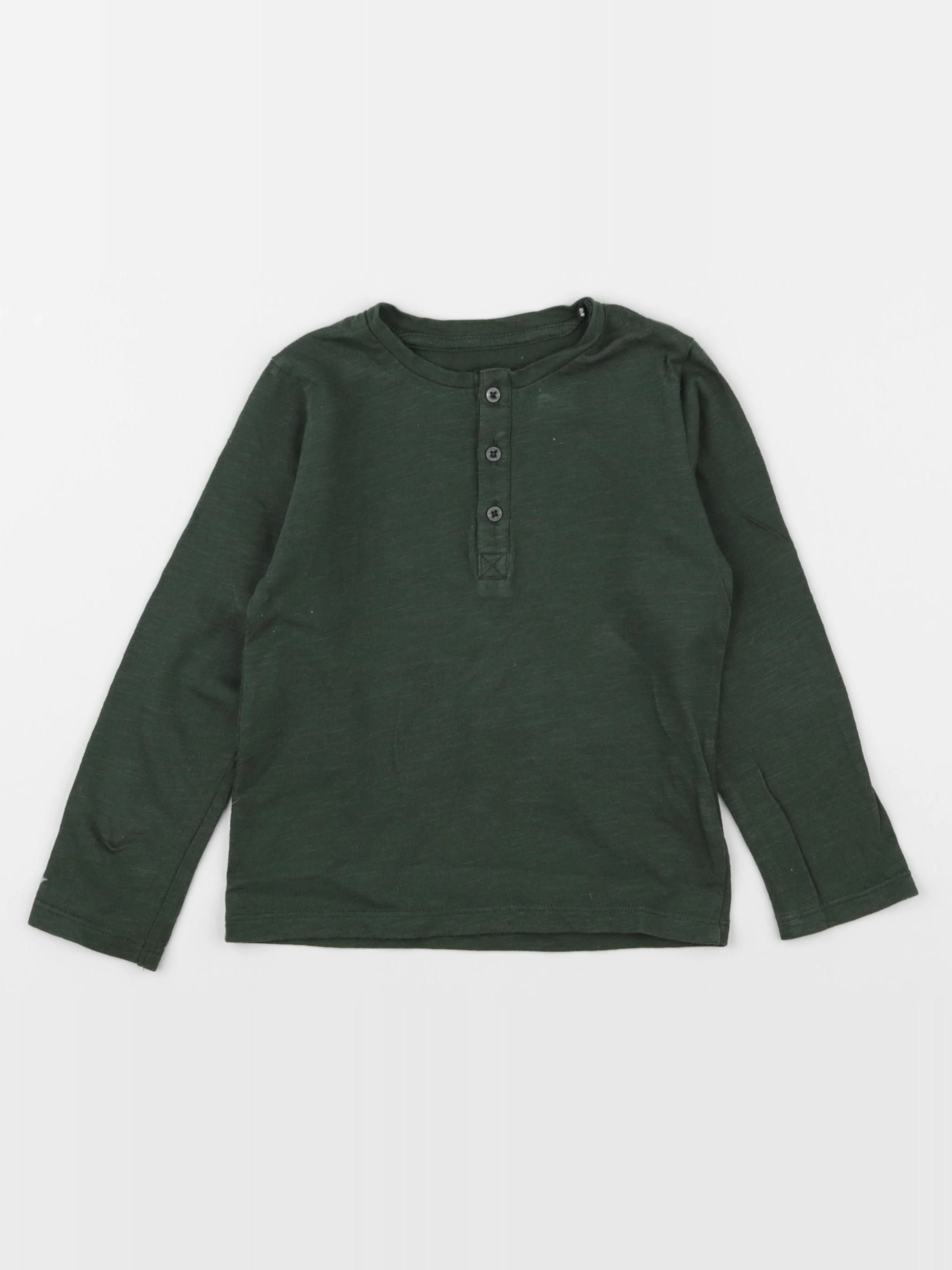 Vertbaudet - tee-shirt vert - 2 ans