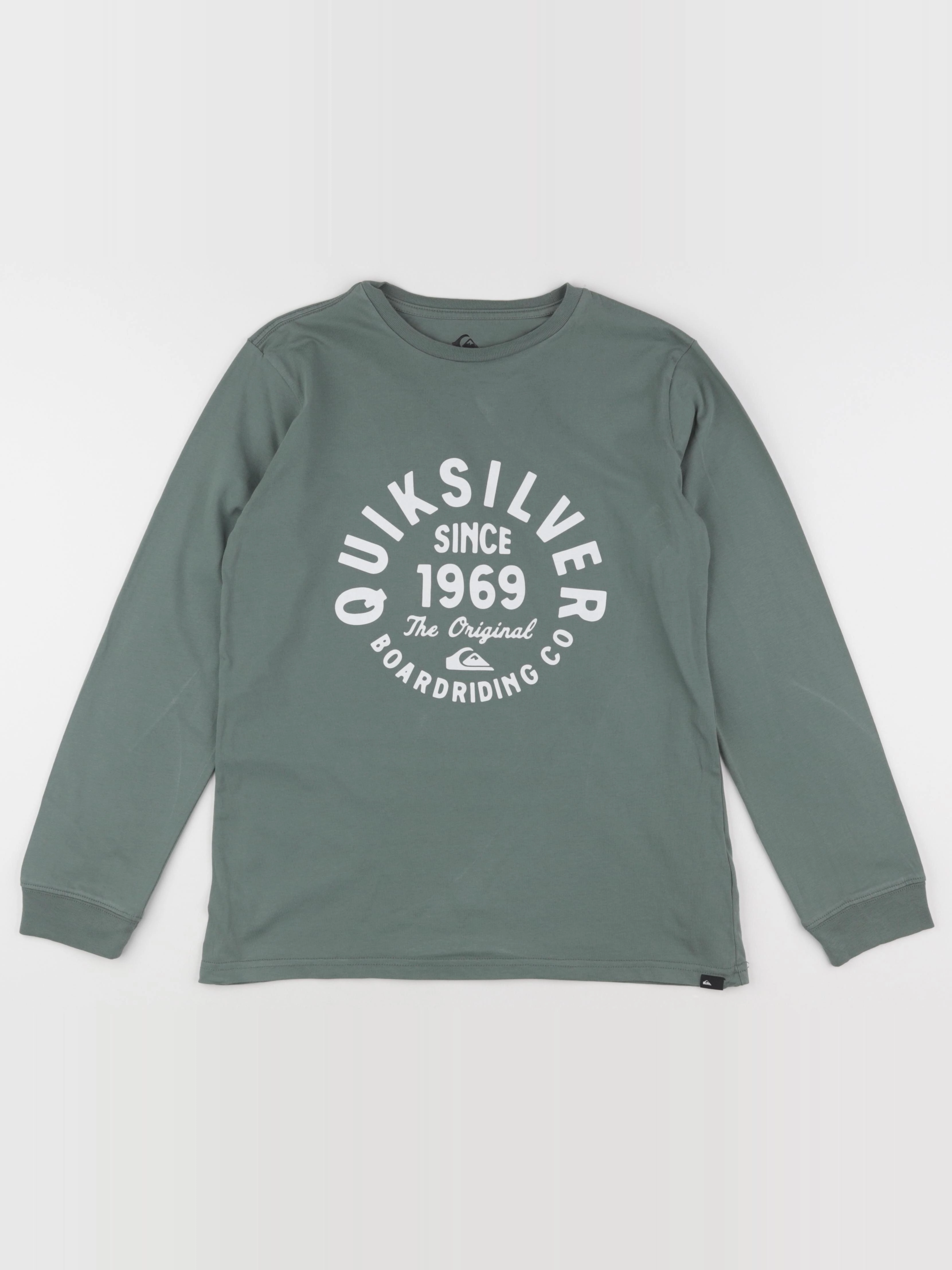 Quiksilver - tee-shirt vert - 14 ans