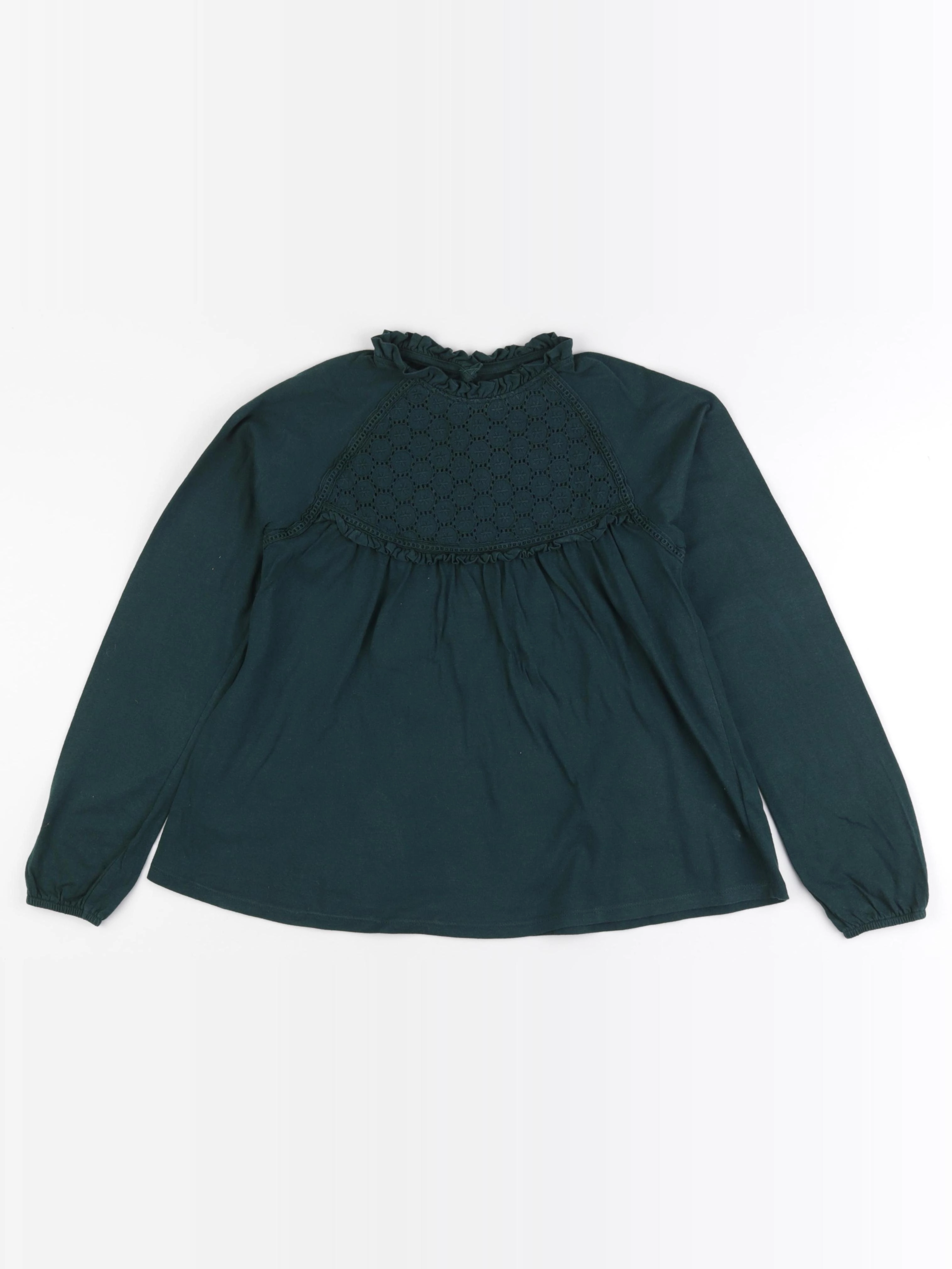 Vertbaudet - tee-shirt vert - 12 ans