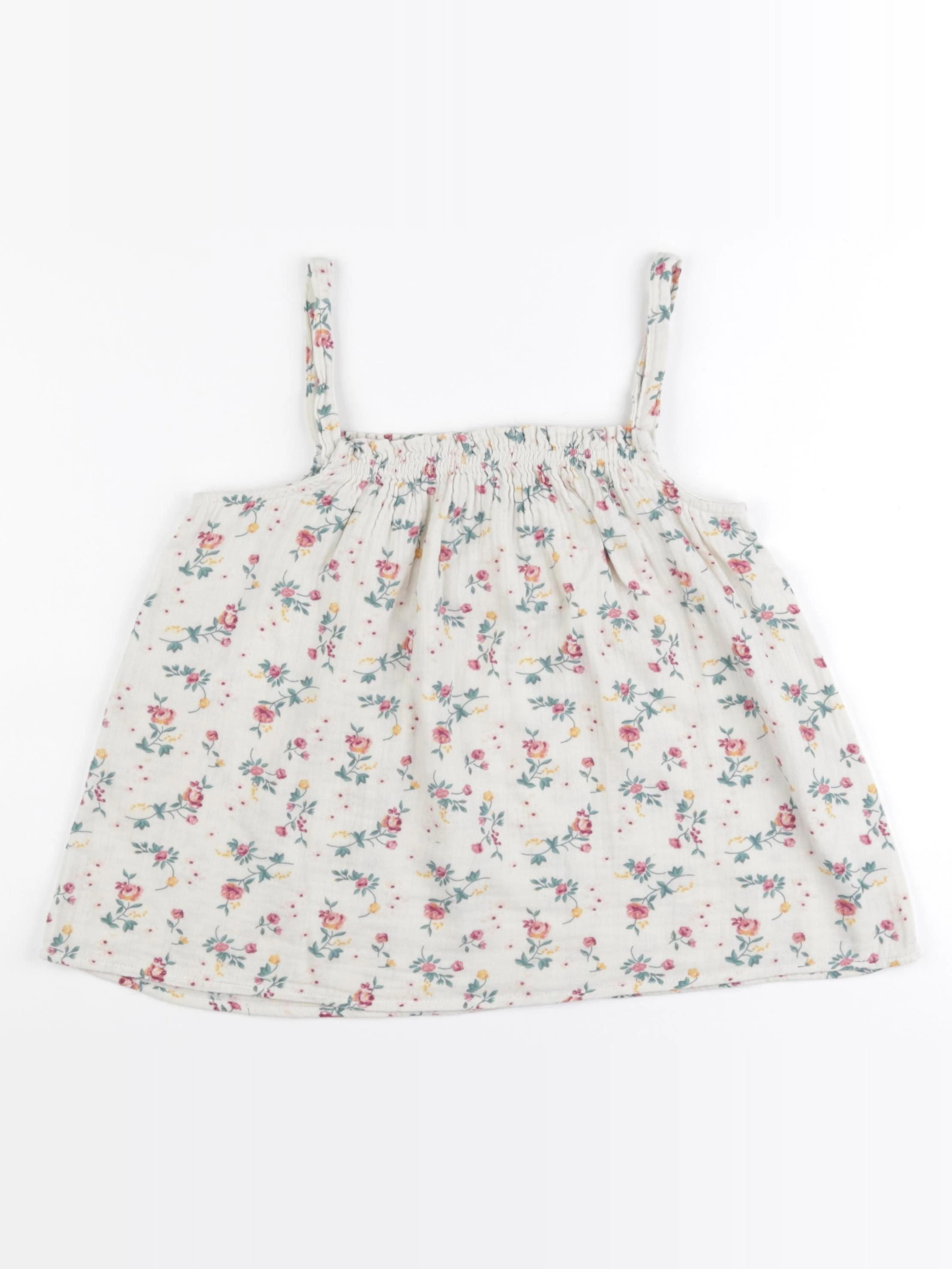 Vertbaudet - blouse beige - 10 ans