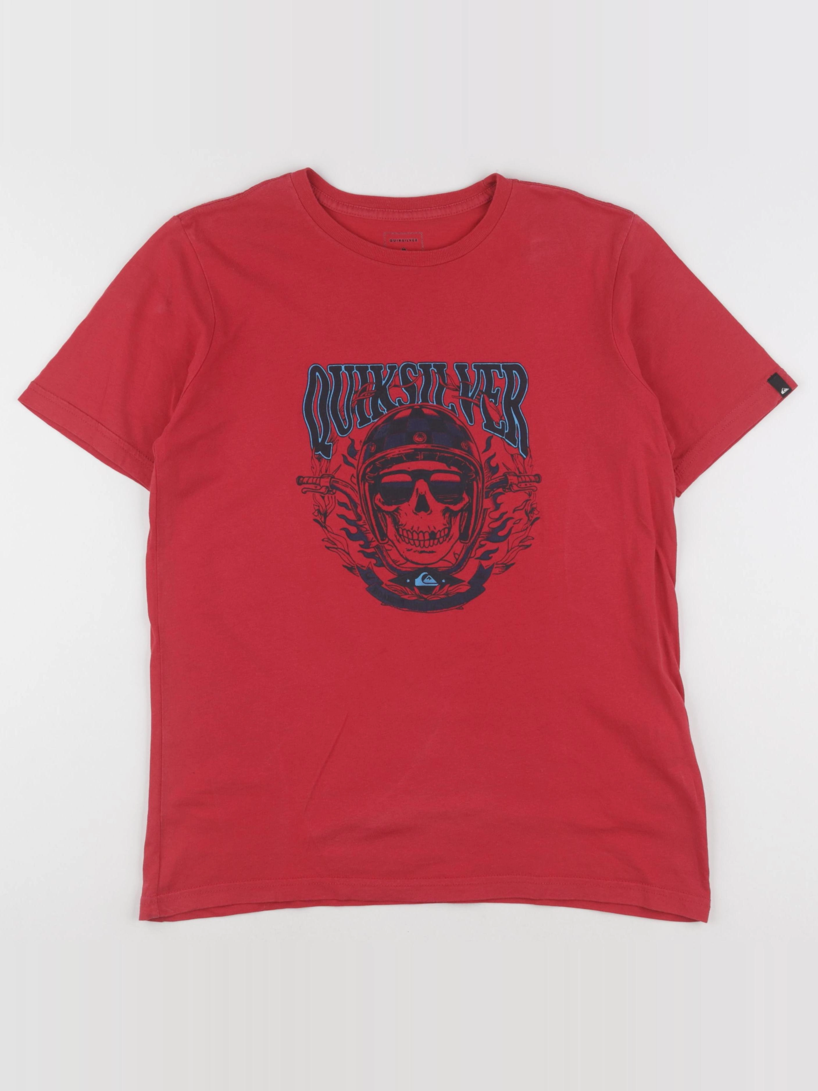 Quiksilver - tee-shirt rouge - 14 ans